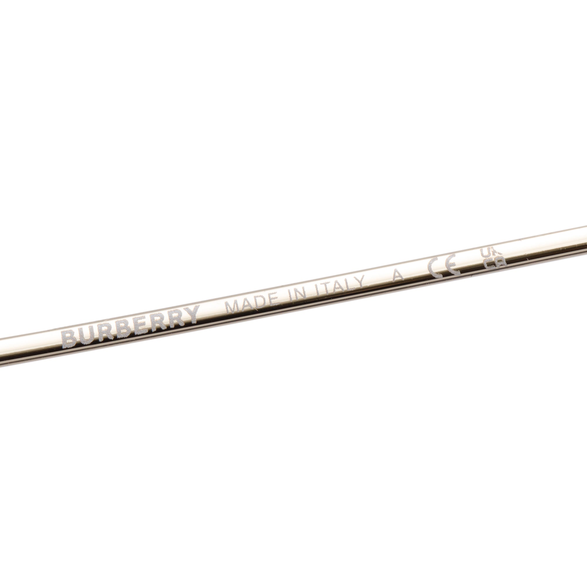 Burberry B 3133 Gold Plated Metal Daphne Square Sunglasses w/ Box & Case