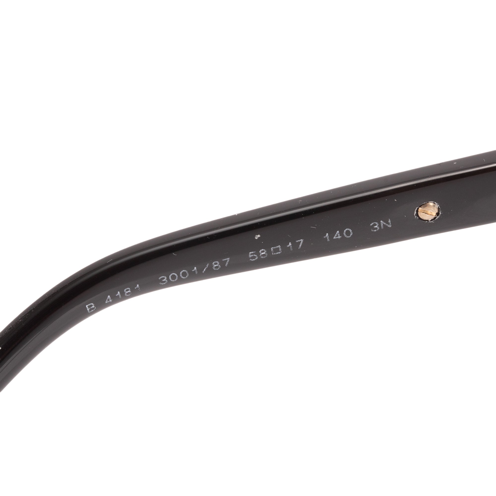 Burberry B 4181 Check/Black Acetate Rectangular Sunglasses w/ Box & Case