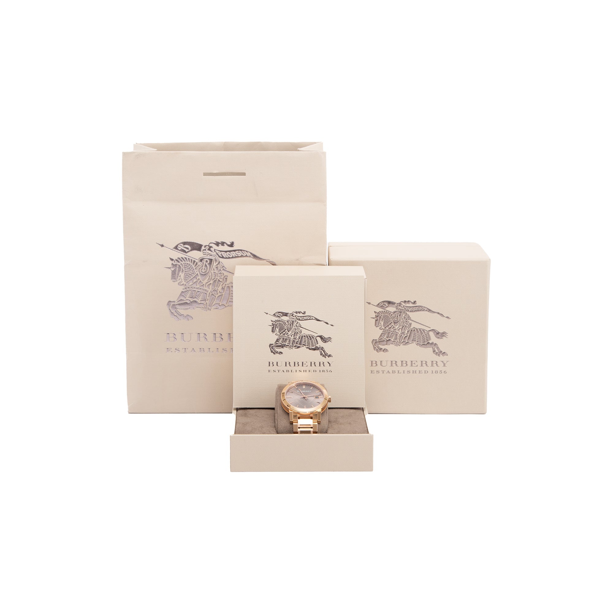 Burberry BU9005 The City Quartz Watch w/ Box