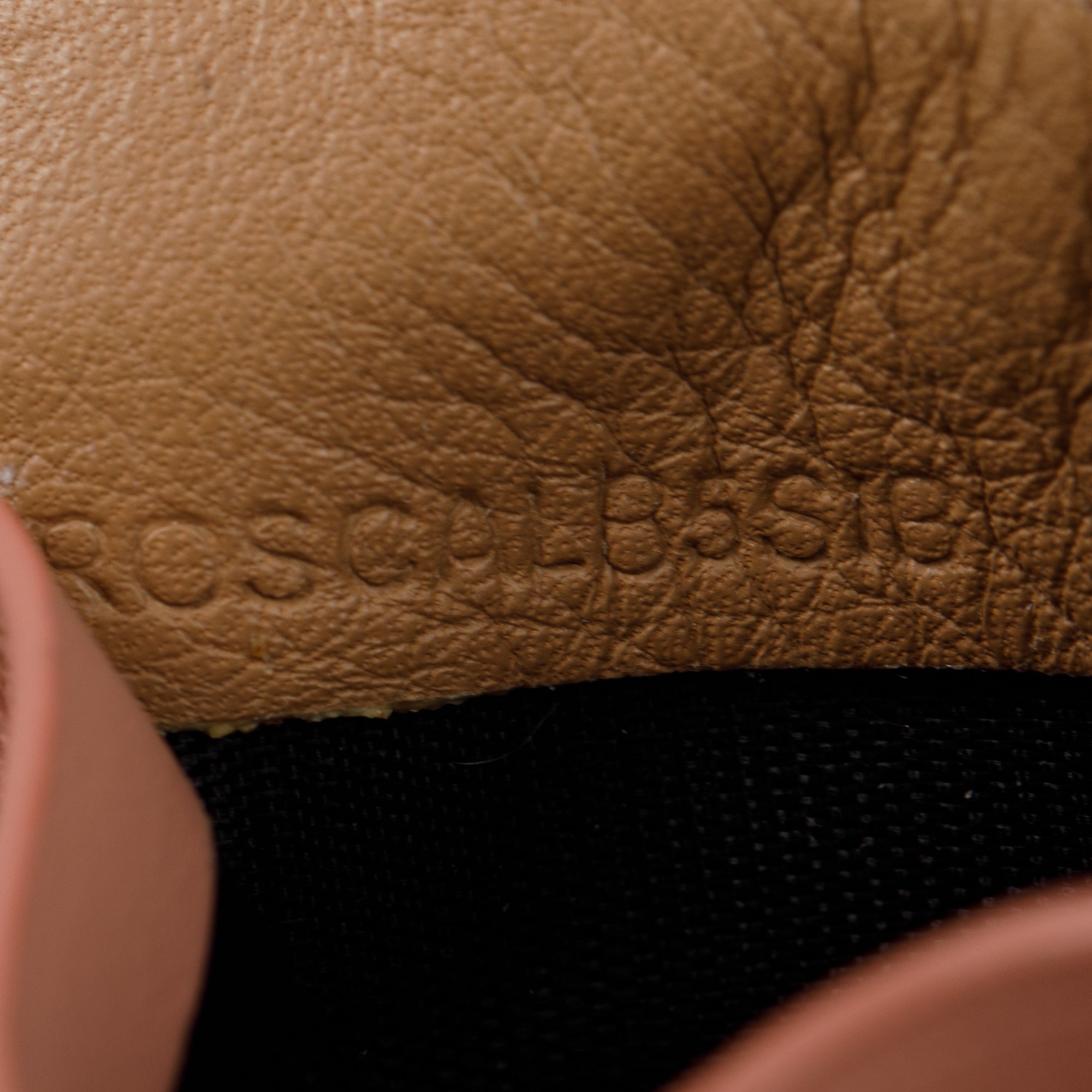 Burberry Beige Calfskin Leather Zip Card Case w/ Box & Receipt