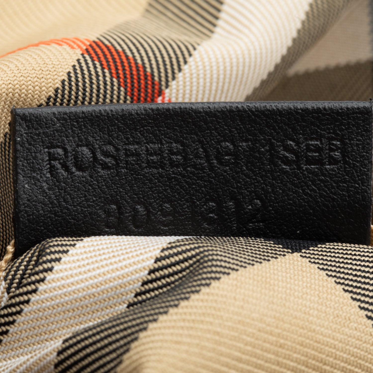 Burberry Beige Check Canvas Medium Backpack