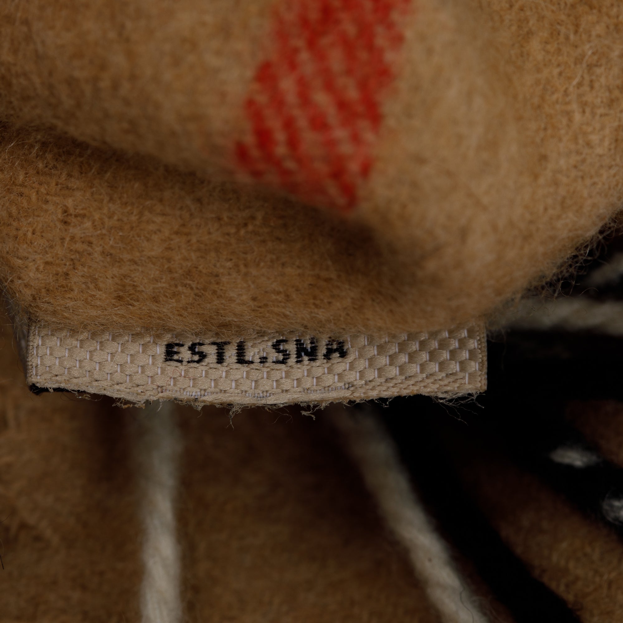 Burberry Beige Giant House Check Cashmere Scarf w/ Box