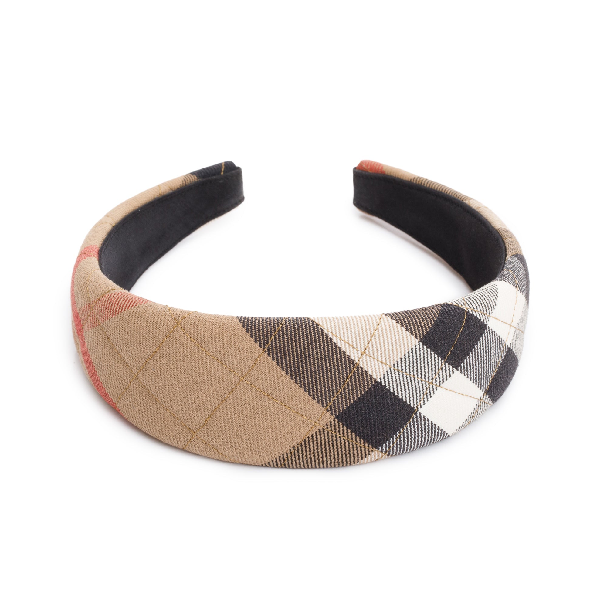 Burberry Beige Nova Check Headband