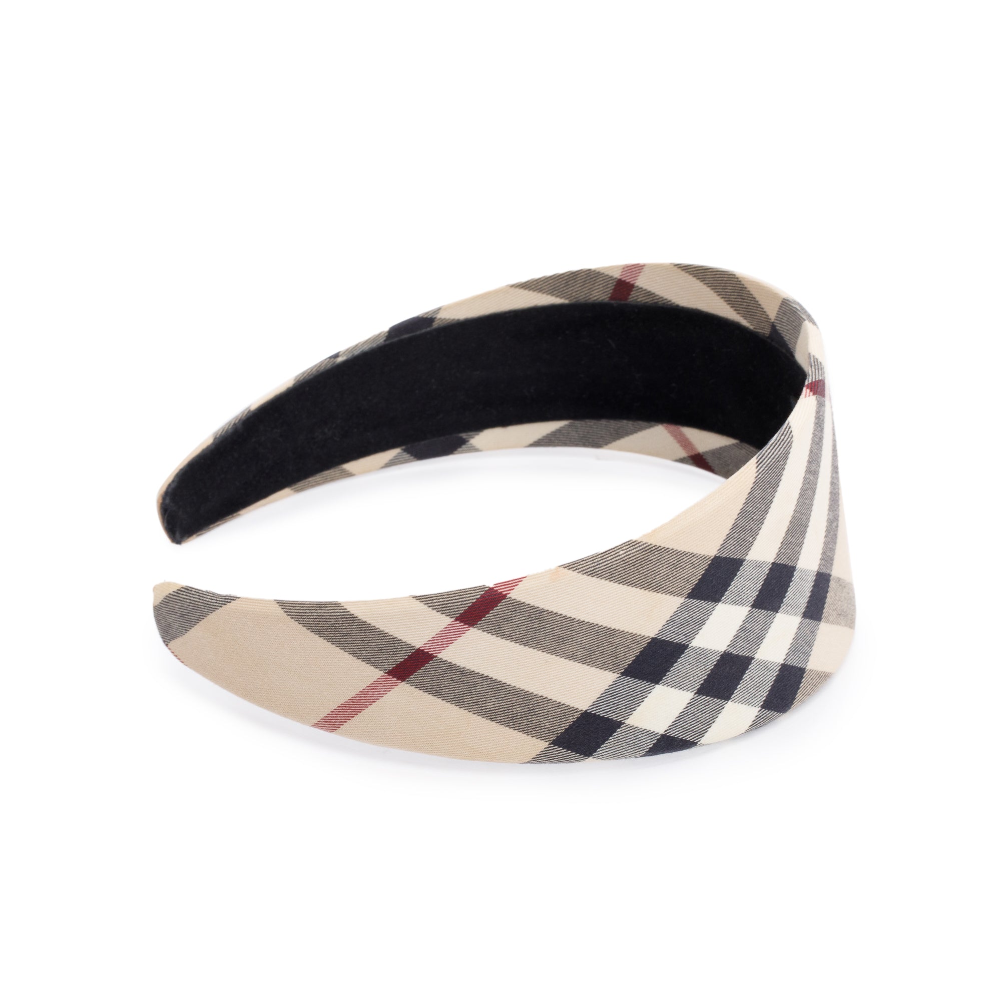 Burberry Beige Nova Check Headband