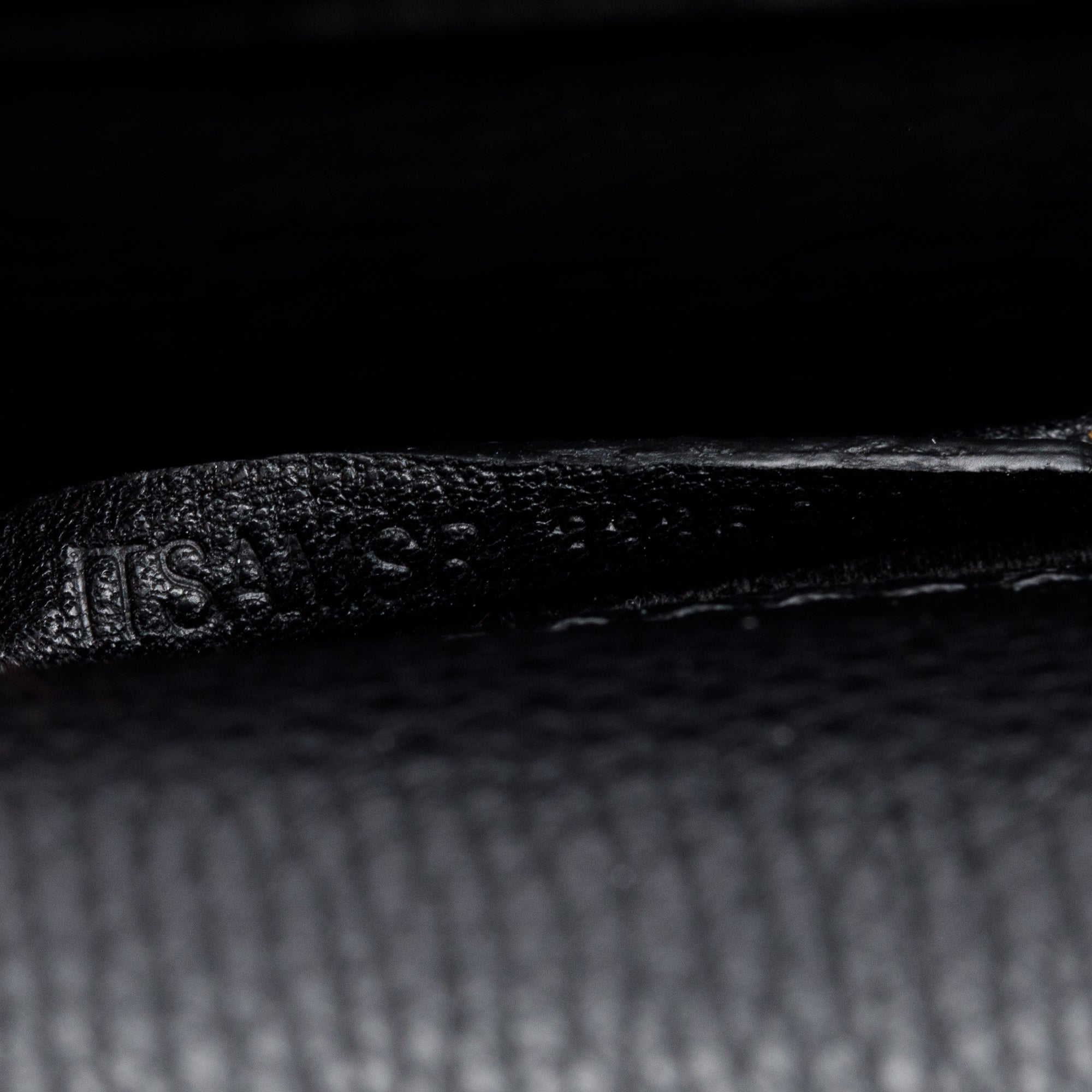 Burberry Black Calfskin House Check Macken Crossbody Bag w/ Box