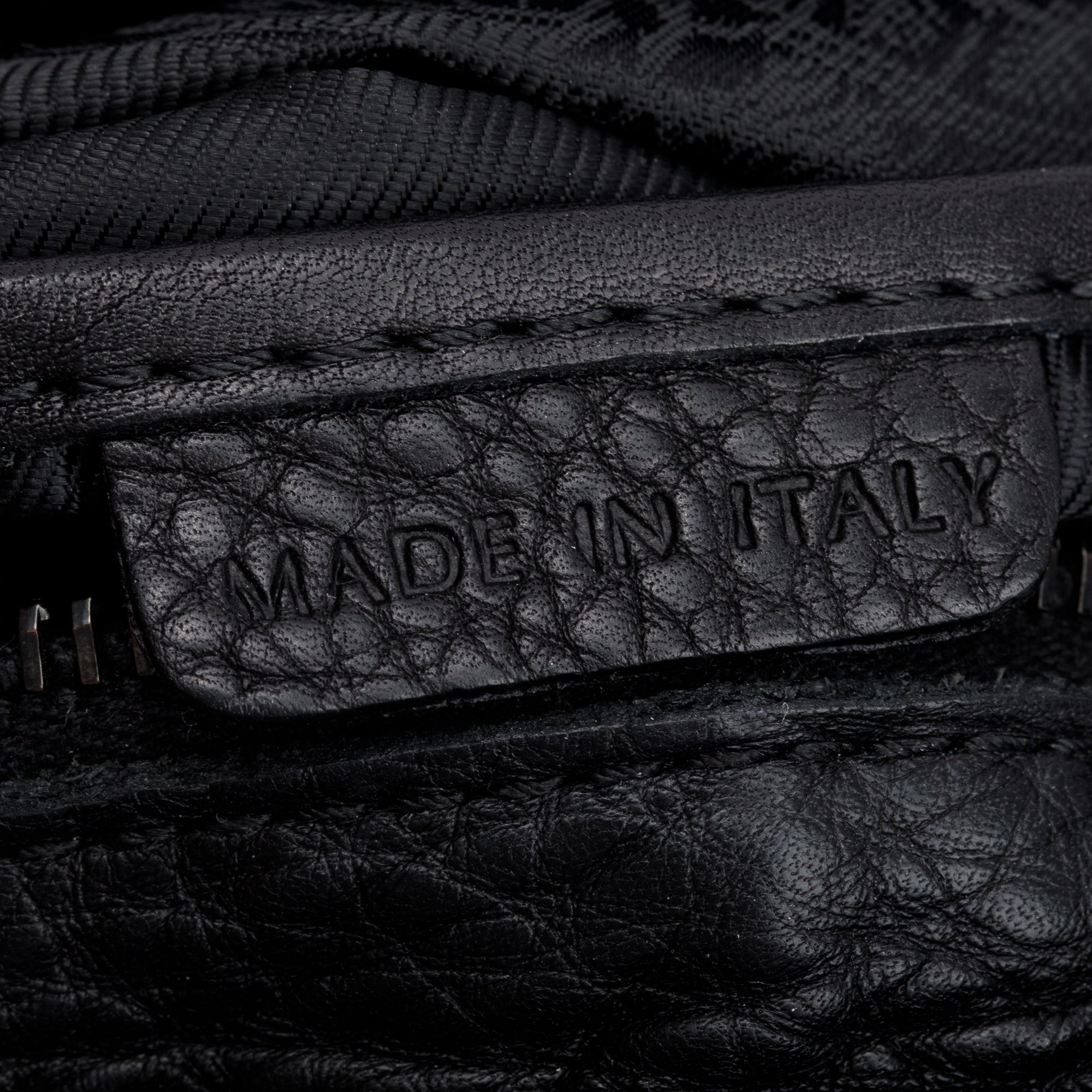 Burberry Black Calfskin Leather Mason Warrior Studded Hobo w/ Box