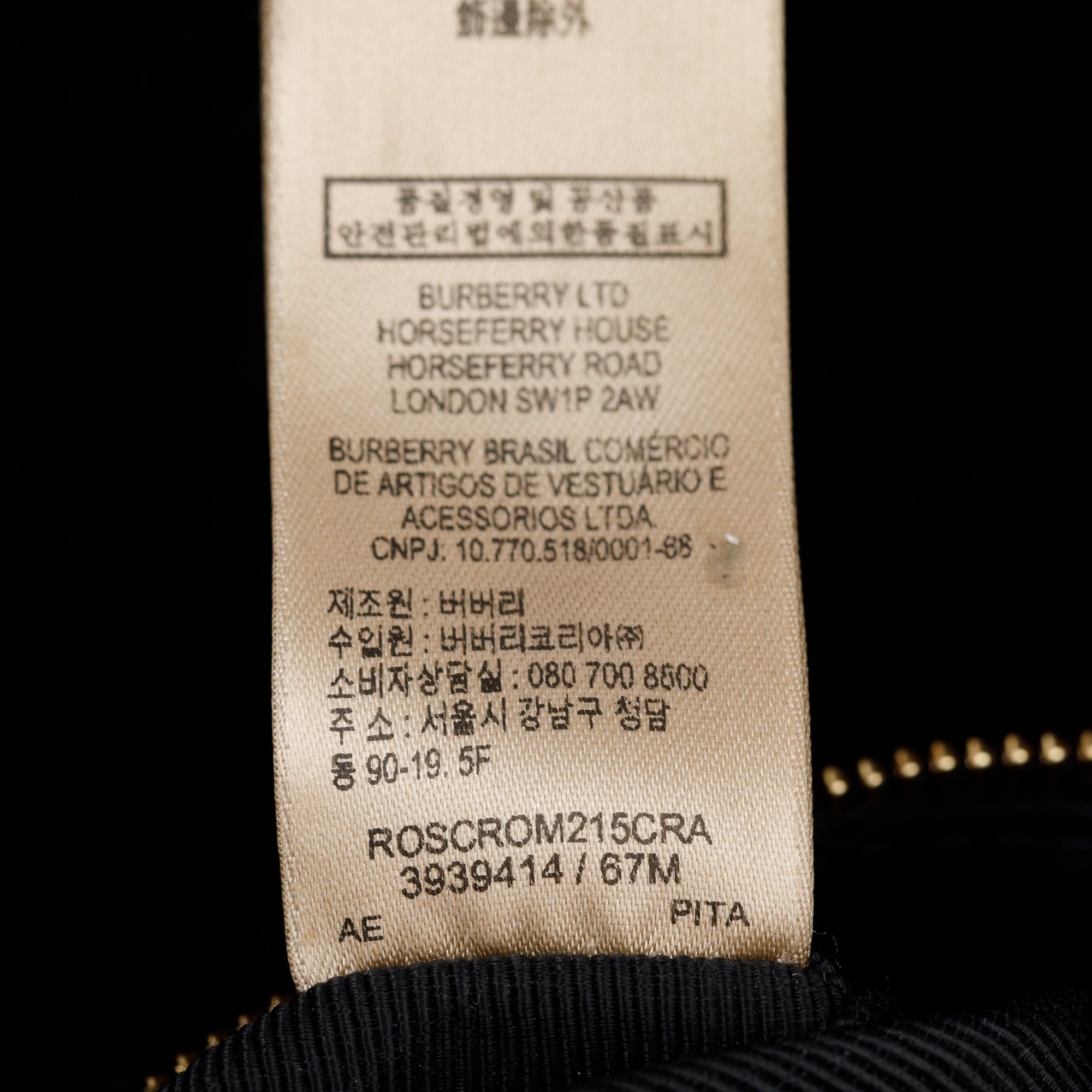 Burberry Black Check Embossed Heritage Grain Leather Chichester Crossbody Bag