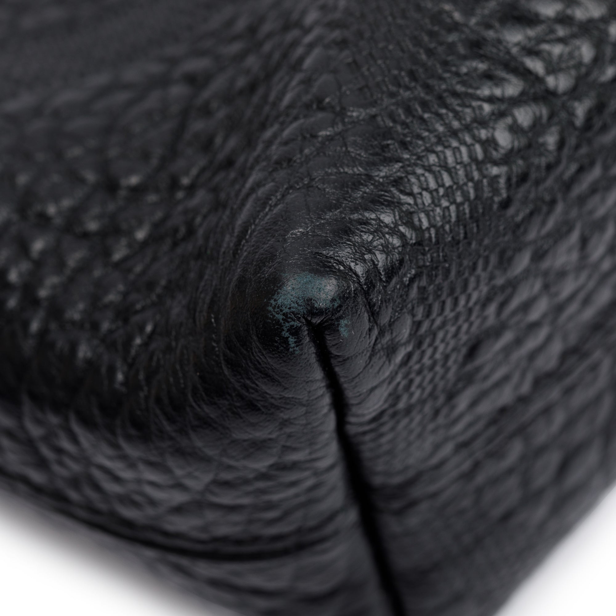 Burberry Black Check Embossed Heritage Grain Leather Chichester Crossbody Bag