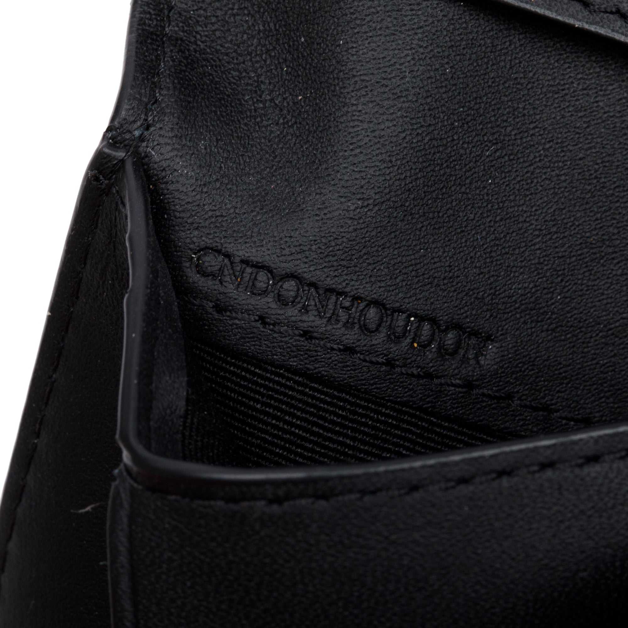 Burberry Black Check Folding Card Case