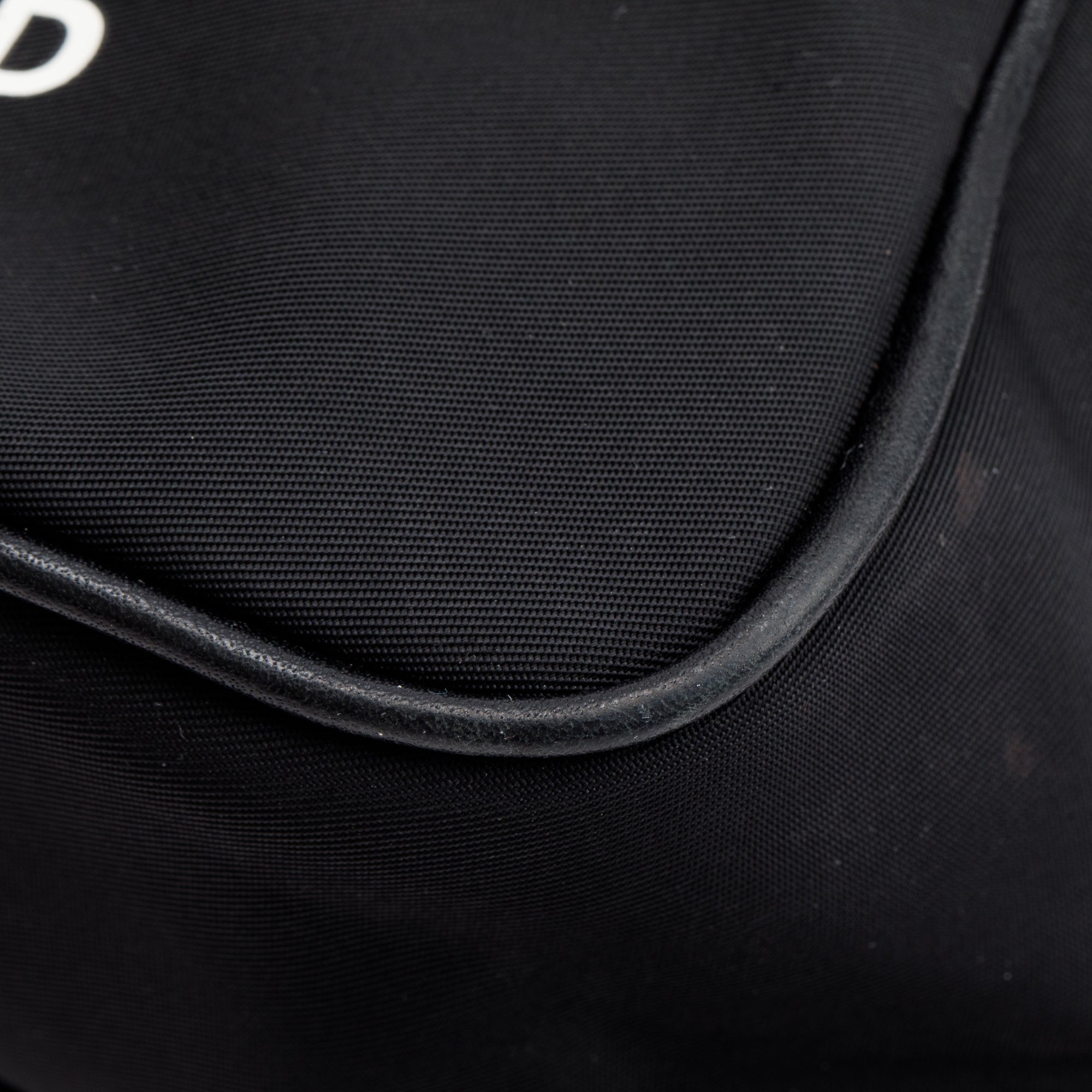 Burberry Black Econyl Logo-Print Bum Bag w/ Box