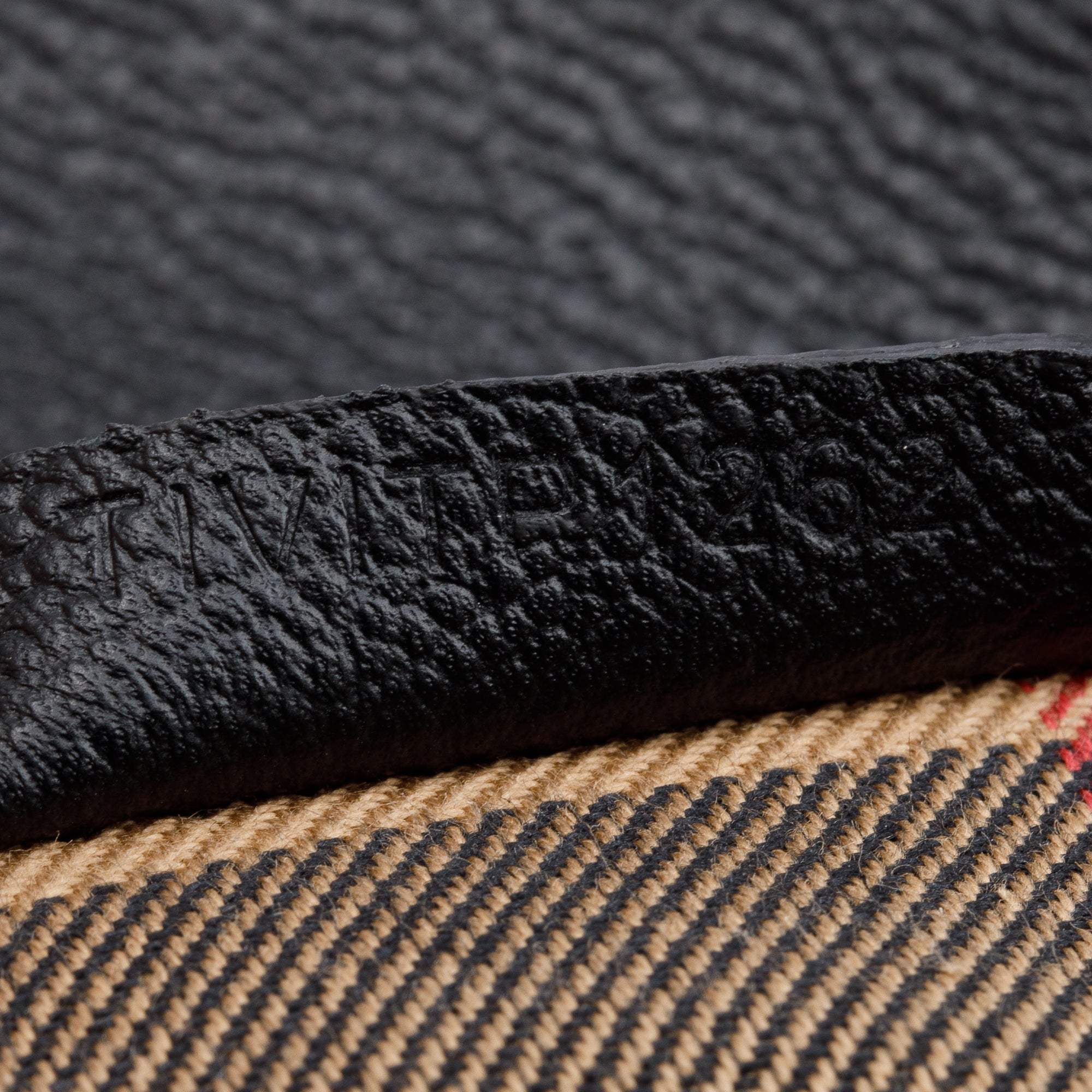 Burberry Black Grained Calfskin Leather Medium Buckle Tote Bag w/ Strap & Box