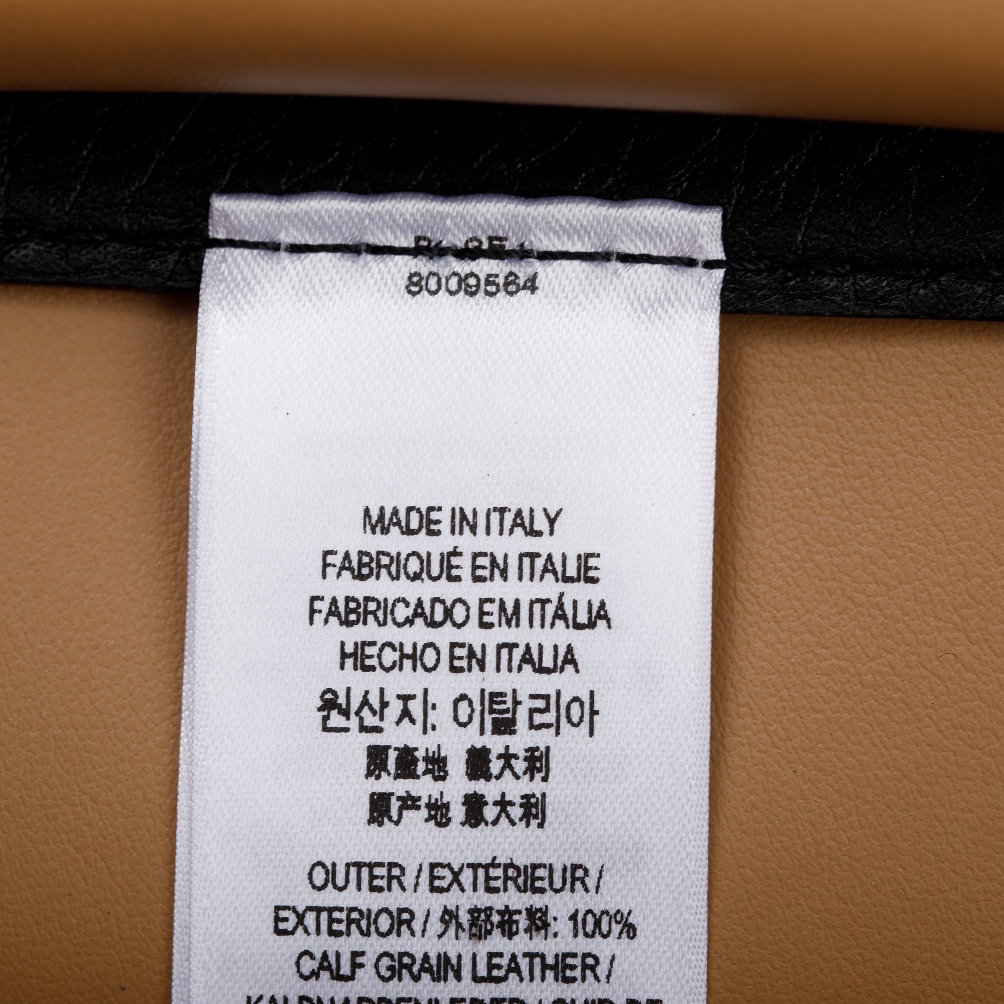 Burberry Black Grained Calfskin Leather Small Belt Tote Bag w/ Strap