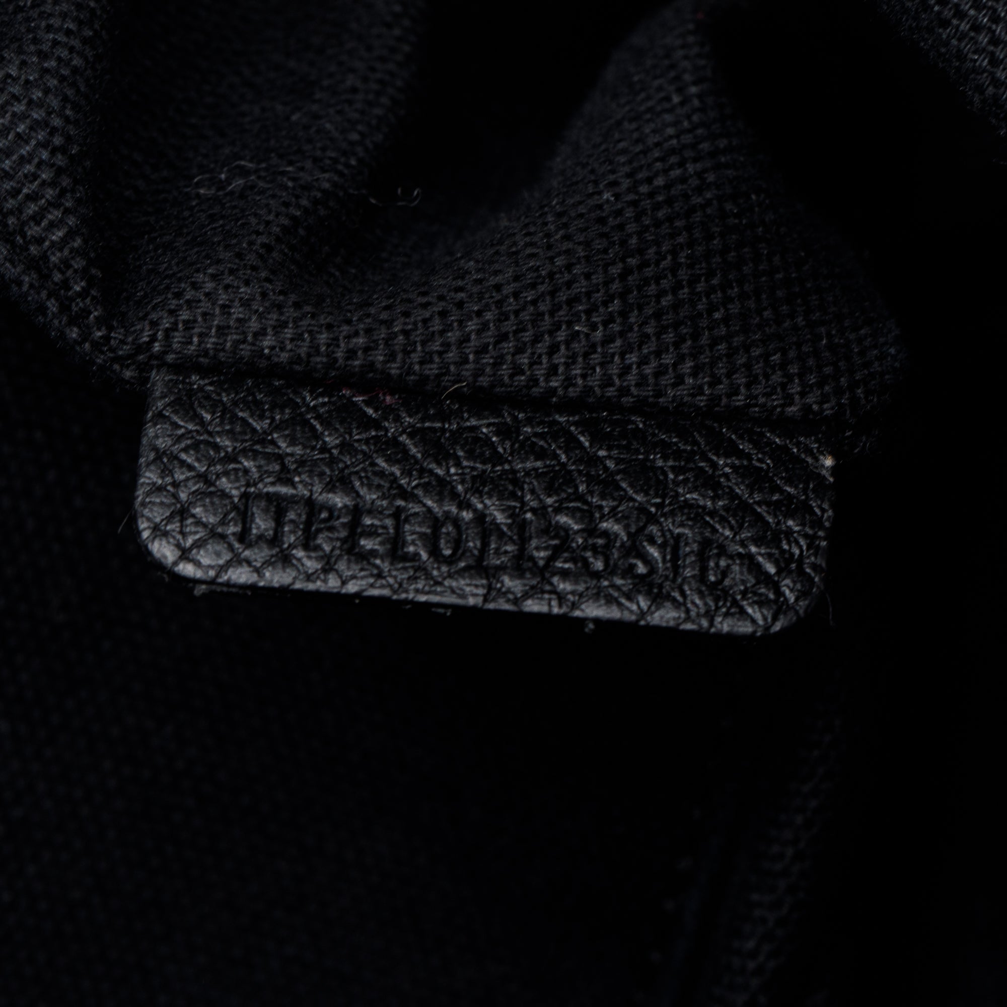 Burberry Black Leather Haymarket Check Canterbury Tote