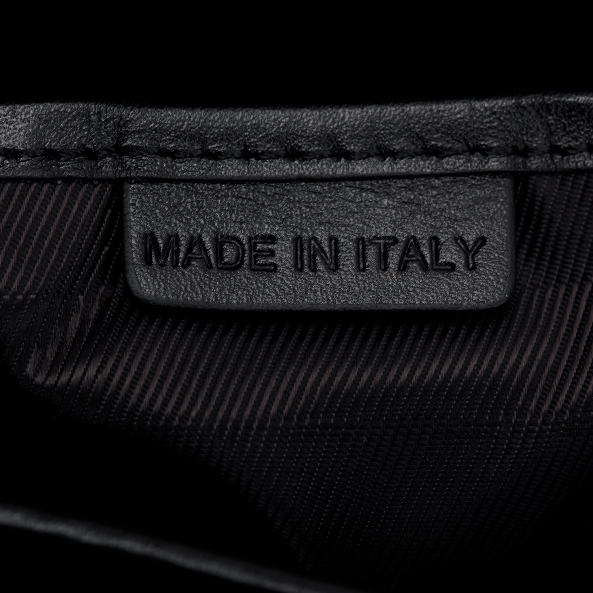 Burberry Black Quilted Calfskin Leather Beaton Bag