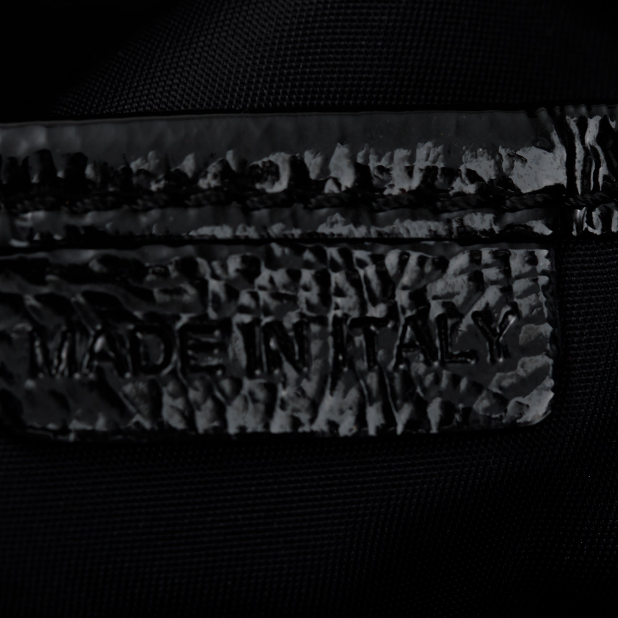 Burberry Black & White Beat Check Nylon Tote Bag