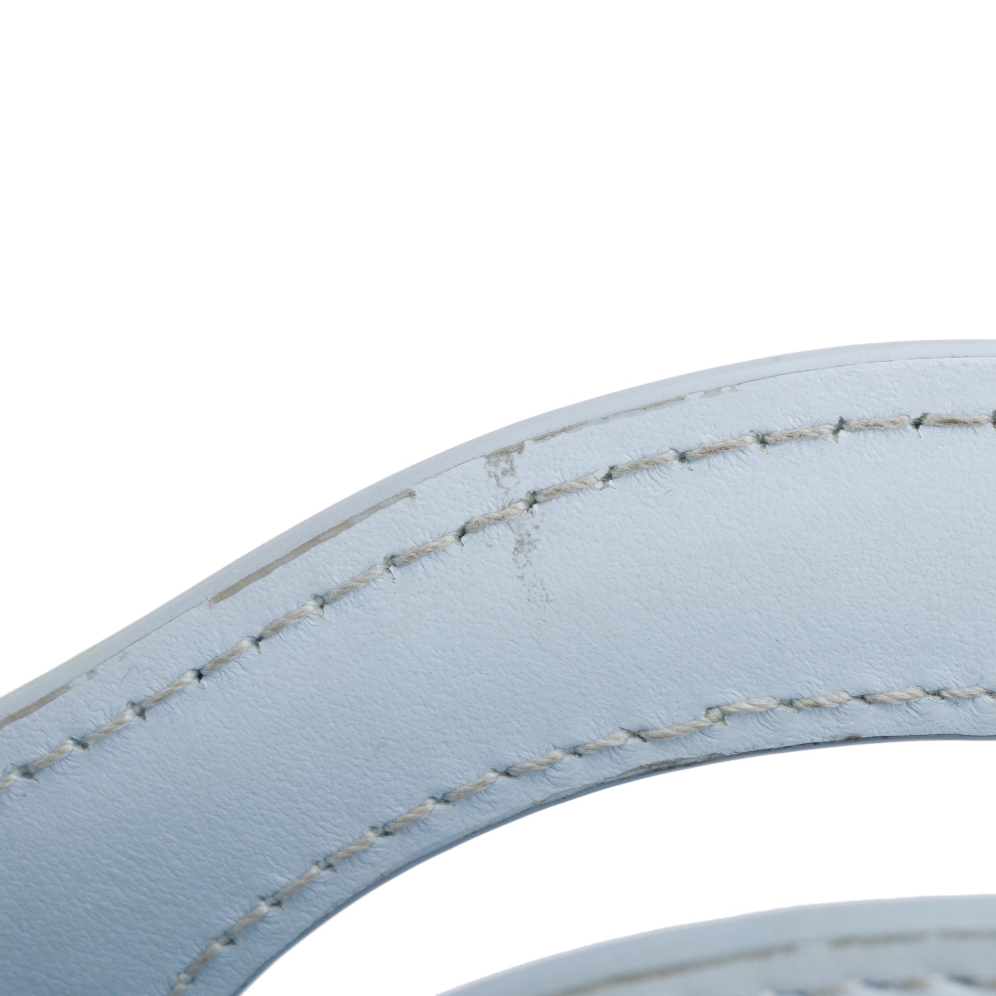 Burberry Blue Calfskin Leather Mini Pocket Bag w/ Strap & Box