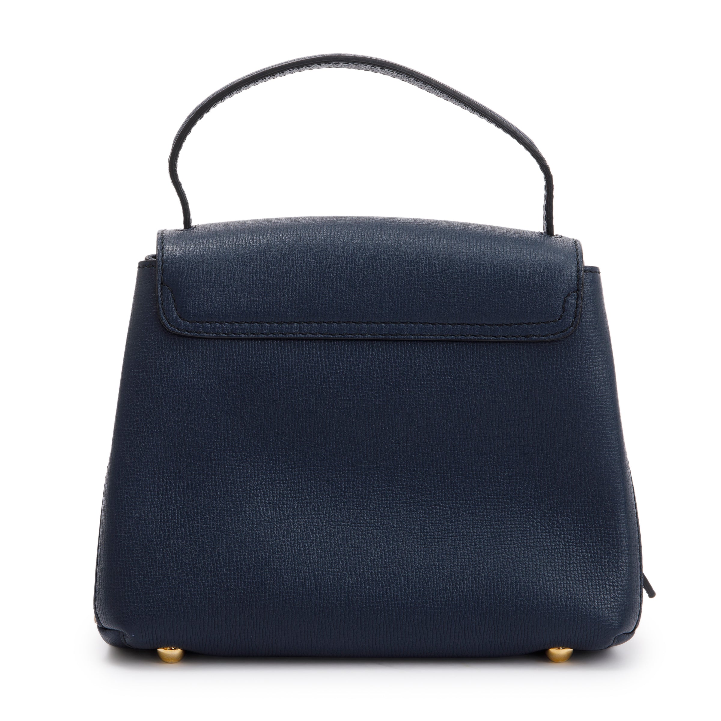 Burberry Blue Calfskin Small Camberley Bag w/ Strap