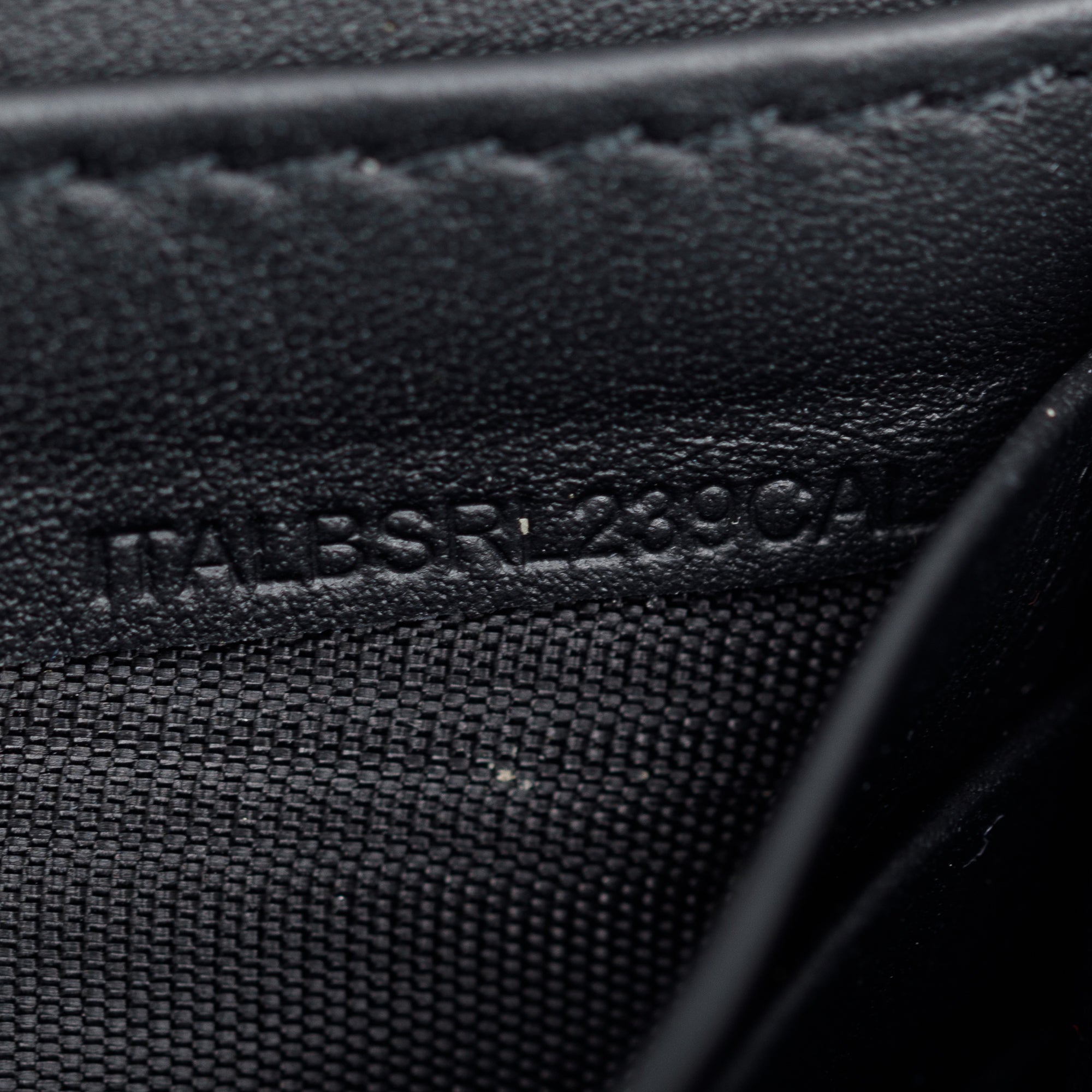 Burberry Blue Leather Hampshire Crossbody Bag