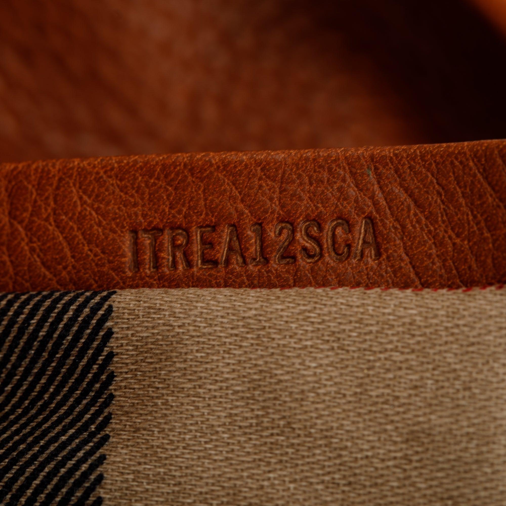 Burberry Brown Calfskin Leather Shoulder Bag