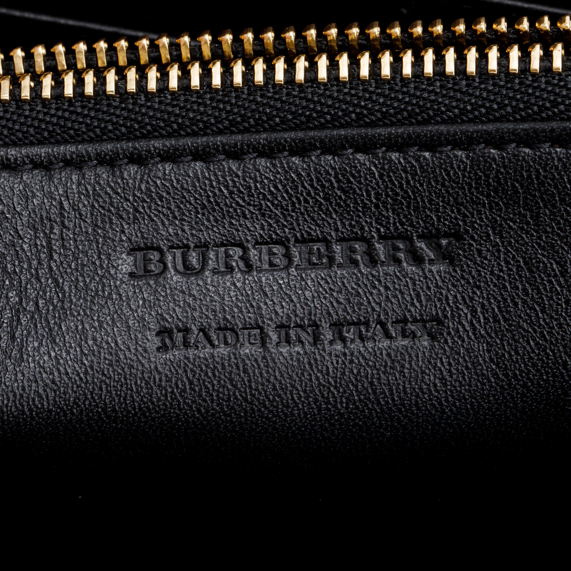 Burberry Check Canvas Black Leather Trim Derby Continental Zip Wallet w/ Box