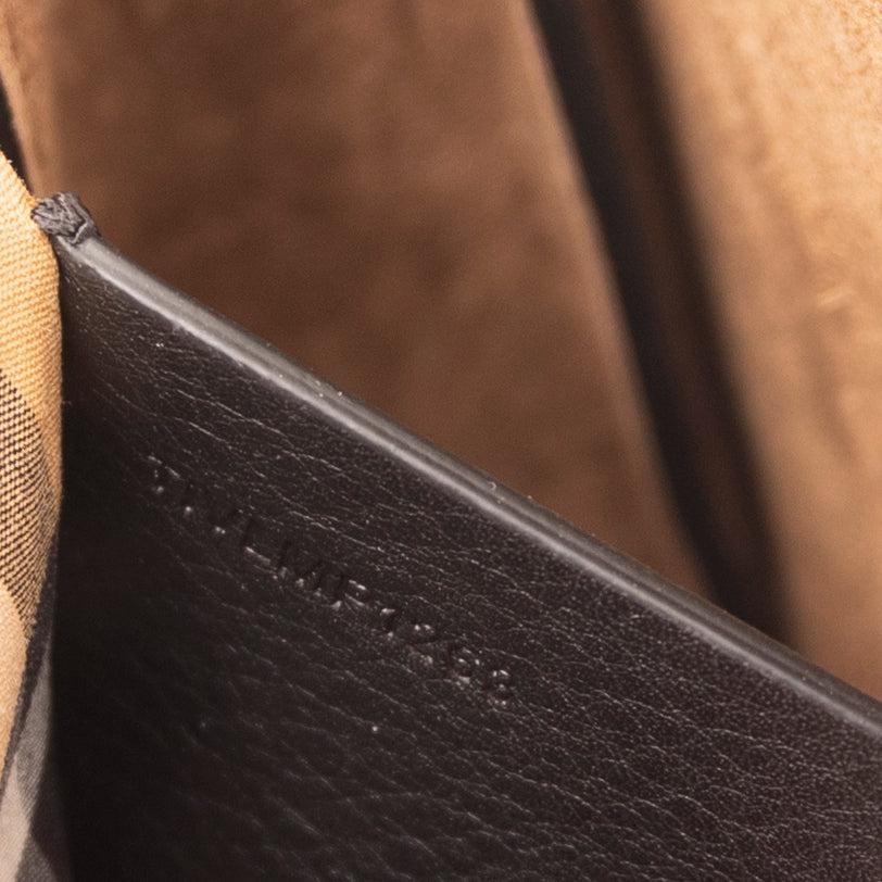 Burberry Grommet Detail Chain Crossbody Bag