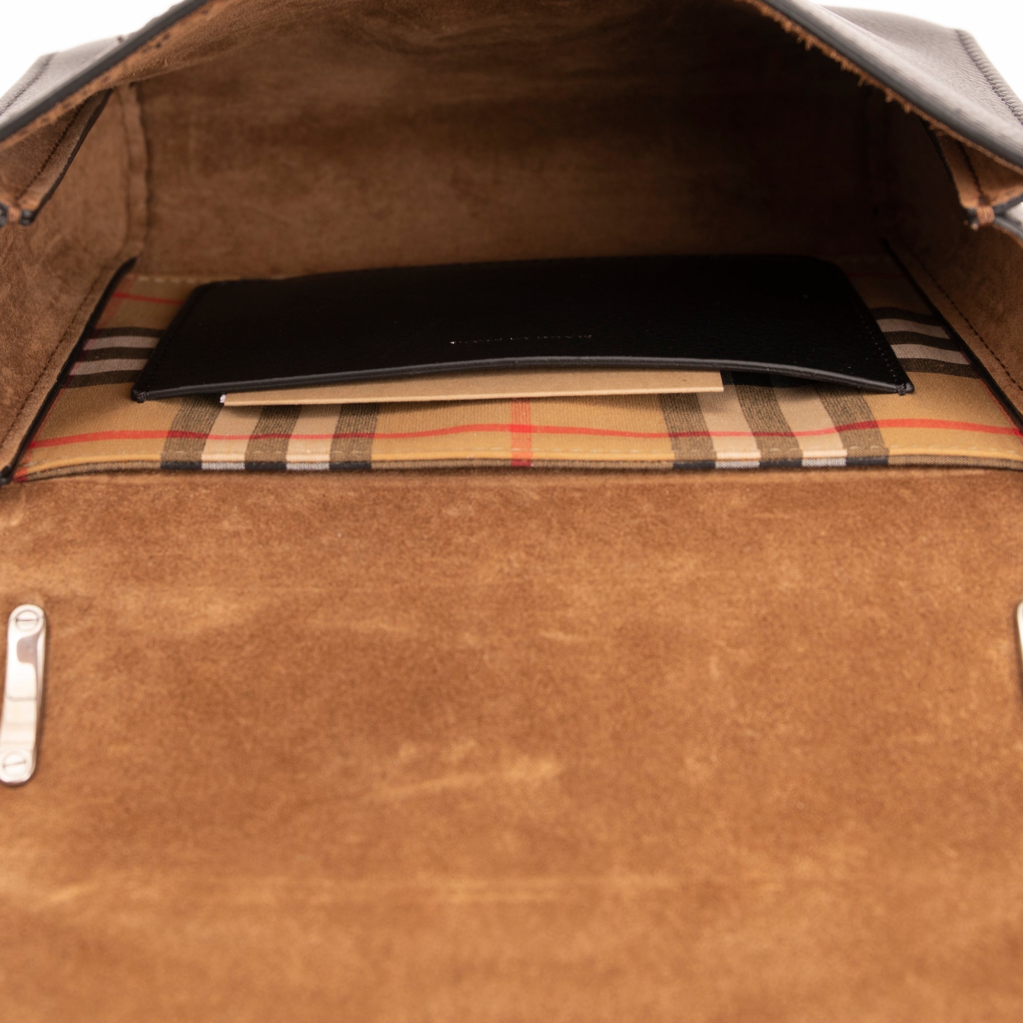 Burberry Grommet Detail Chain Crossbody Bag