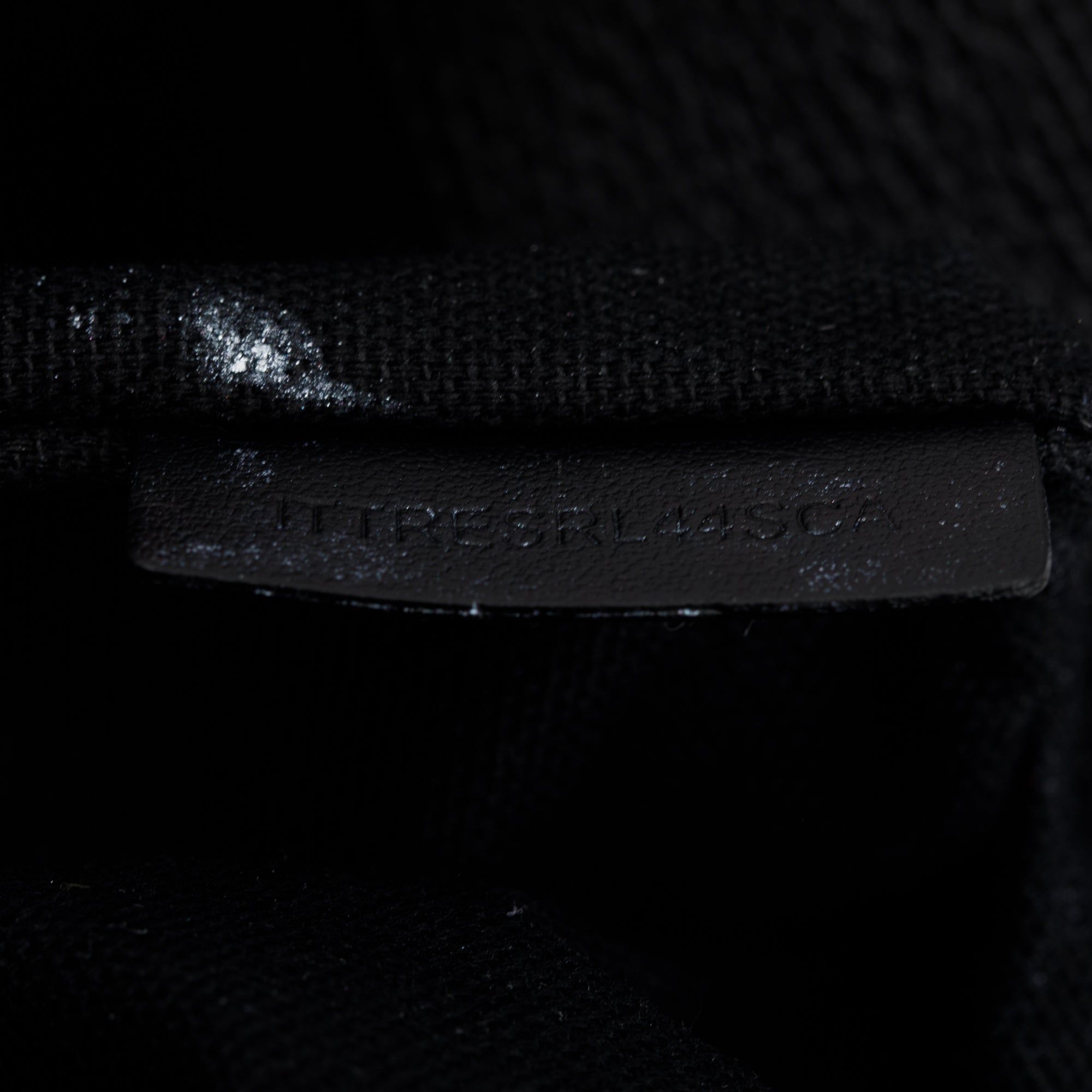 Burberry Haymarket Check Black Leather Canterbury Tote