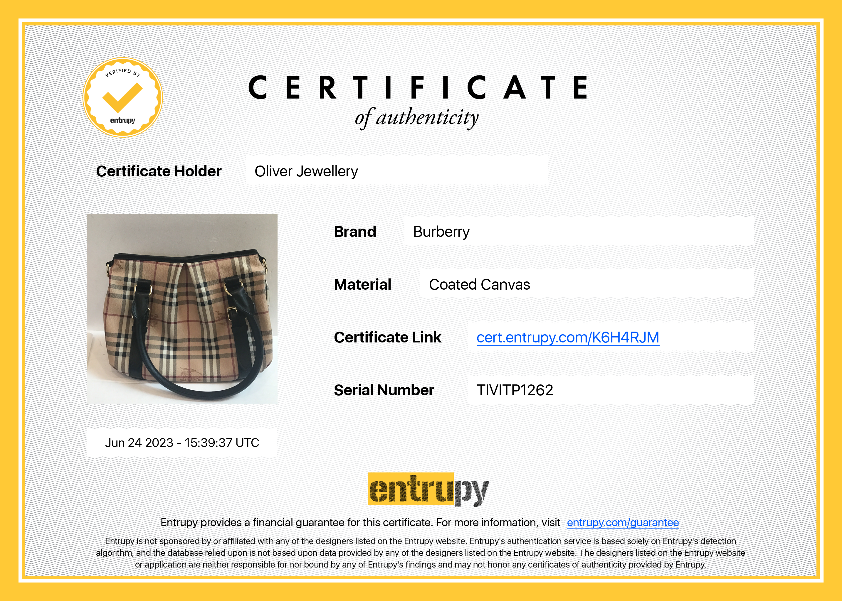 Burberry Haymarket Check Northfield Tote w/ Strap