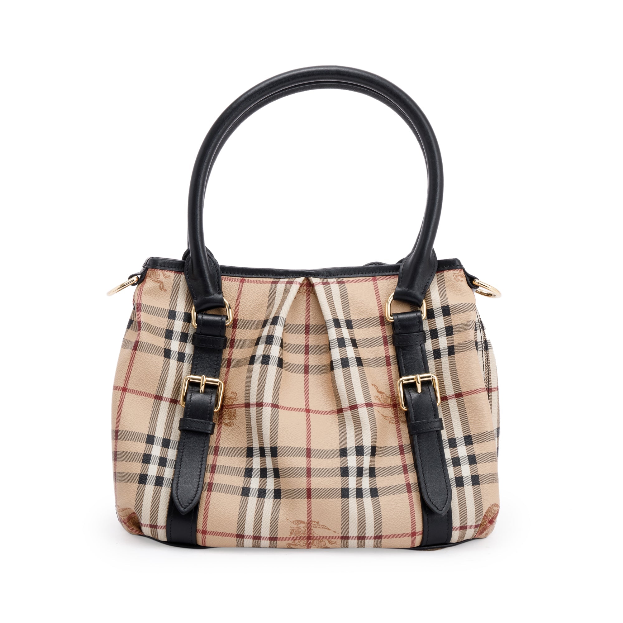 Burberry Haymarket Check Northfield Tote w/ Strap