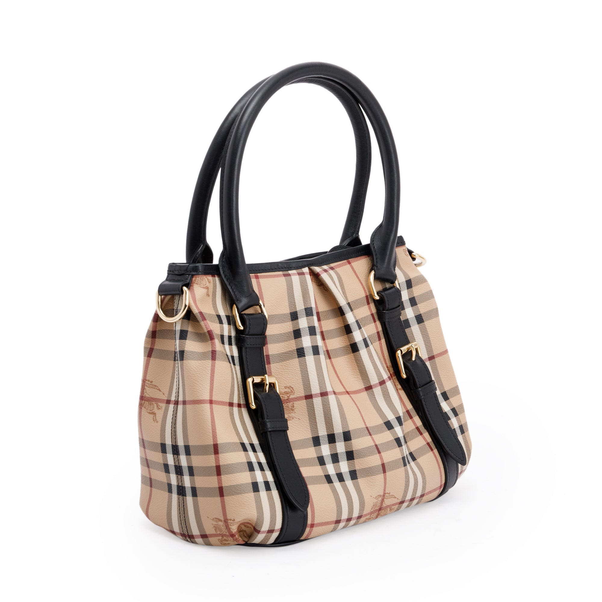 Burberry Haymarket Check Northfield Tote w/ Strap