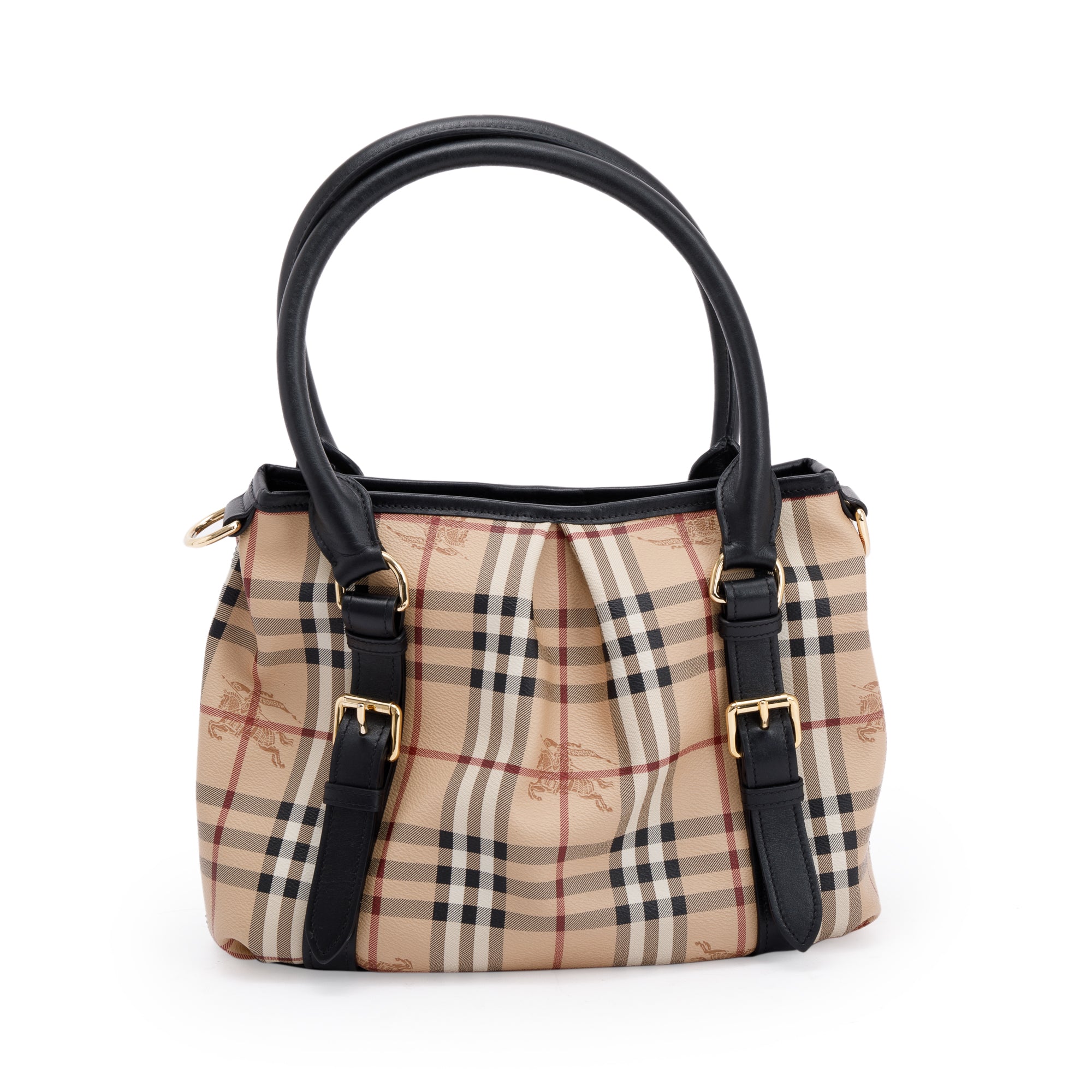 Burberry Haymarket Check Northfield Tote w/ Strap