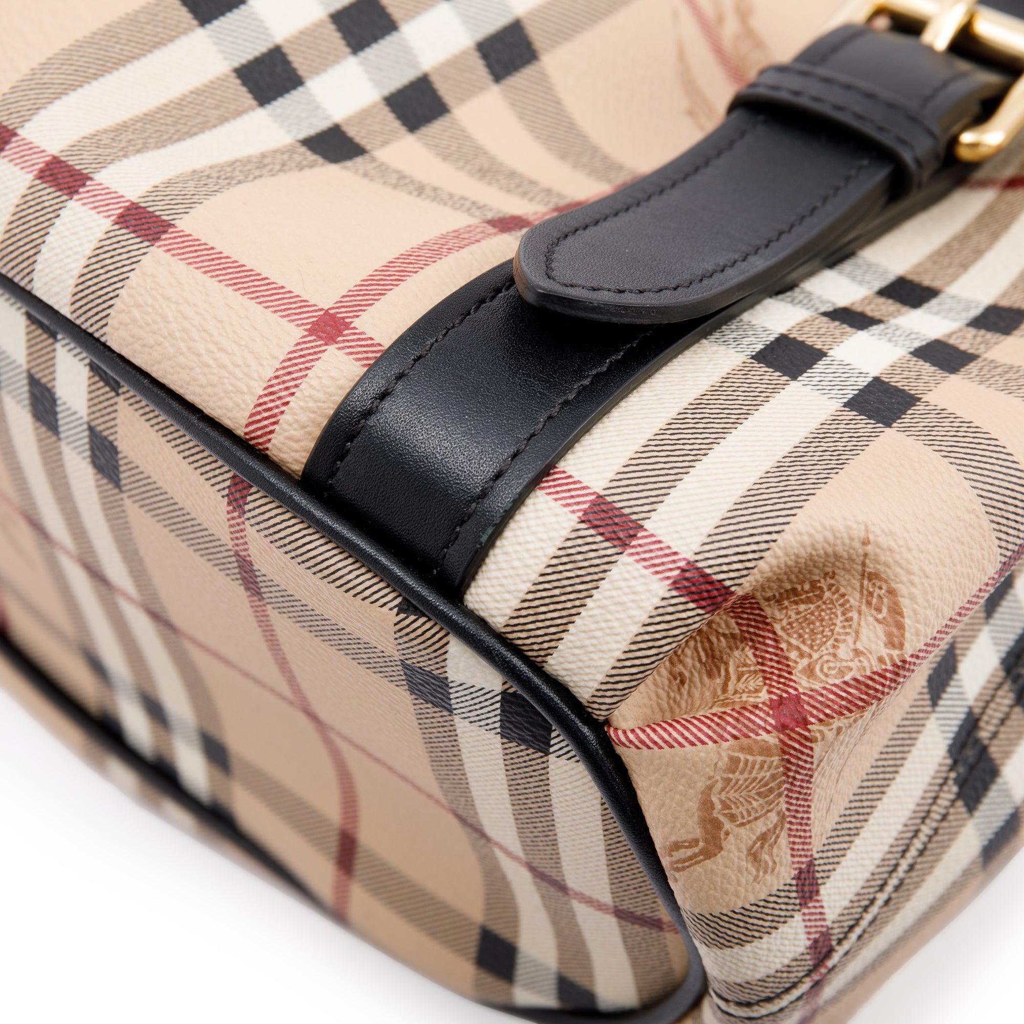 Burberry Haymarket Check Northfield Tote w/ Strap