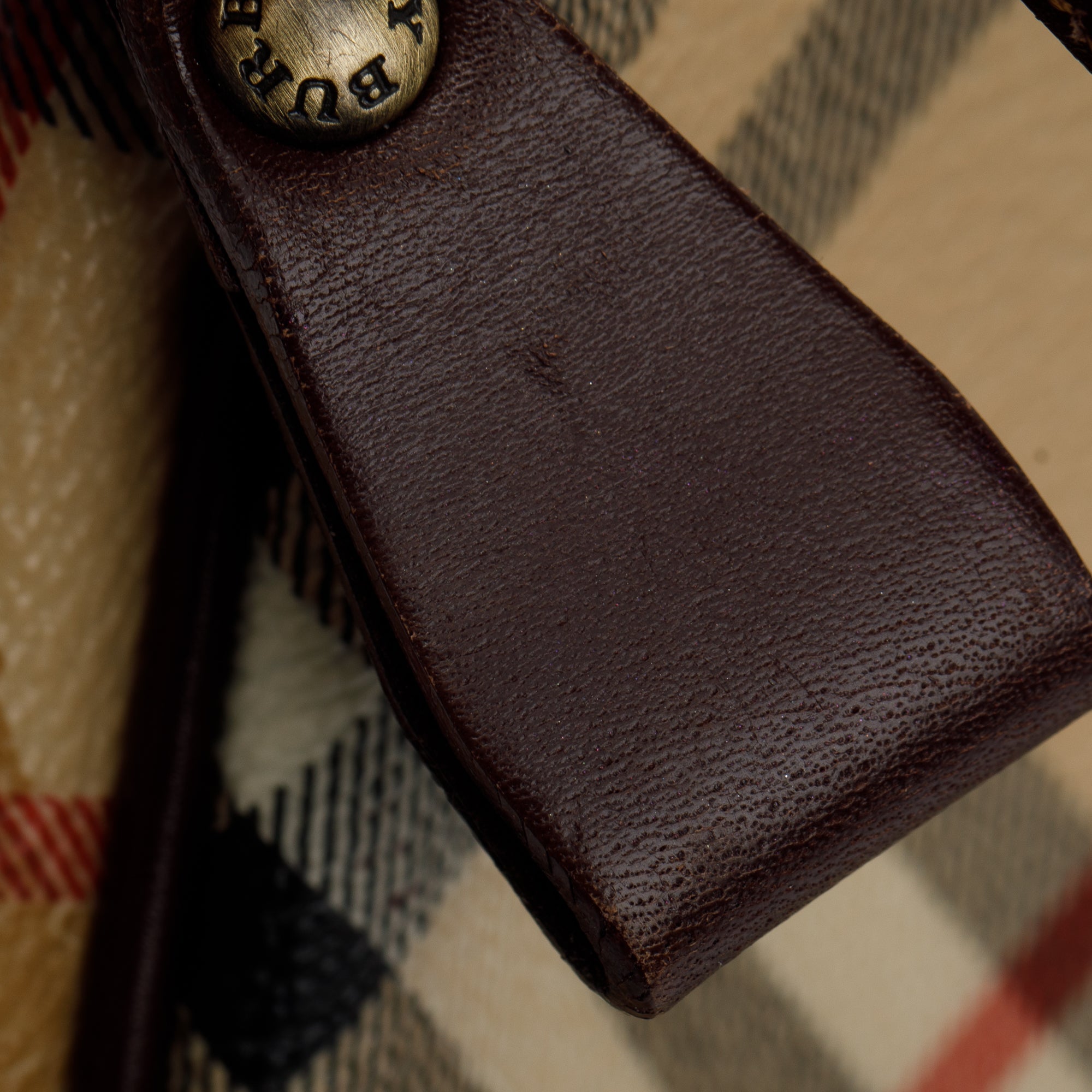 Burberry Haymarket Check Pochette Bag