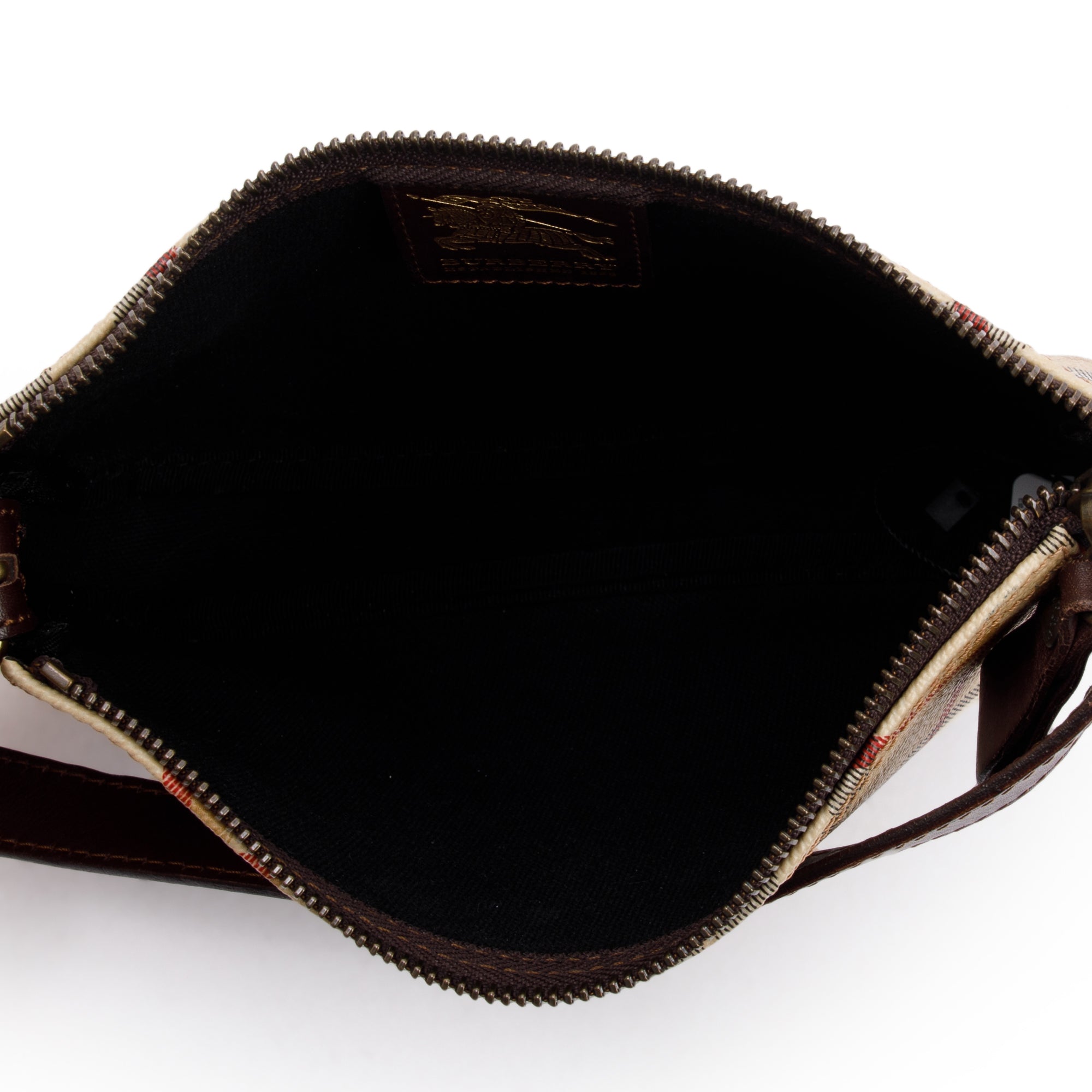 Burberry Haymarket Check Pochette Bag