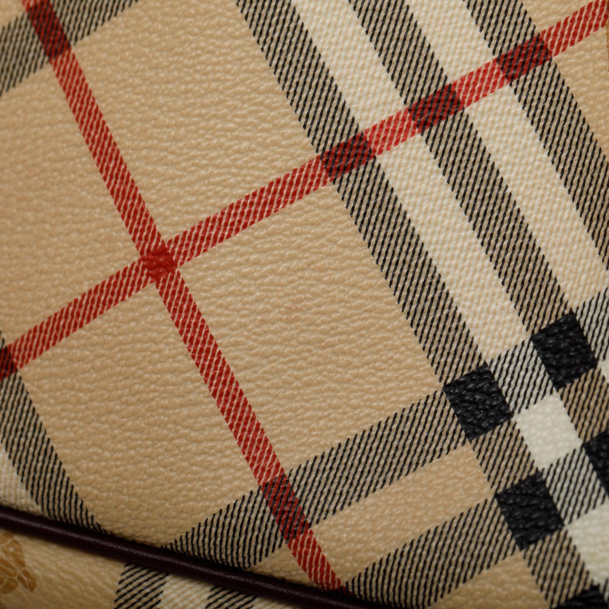 Burberry Haymarket Check Pochette Bag