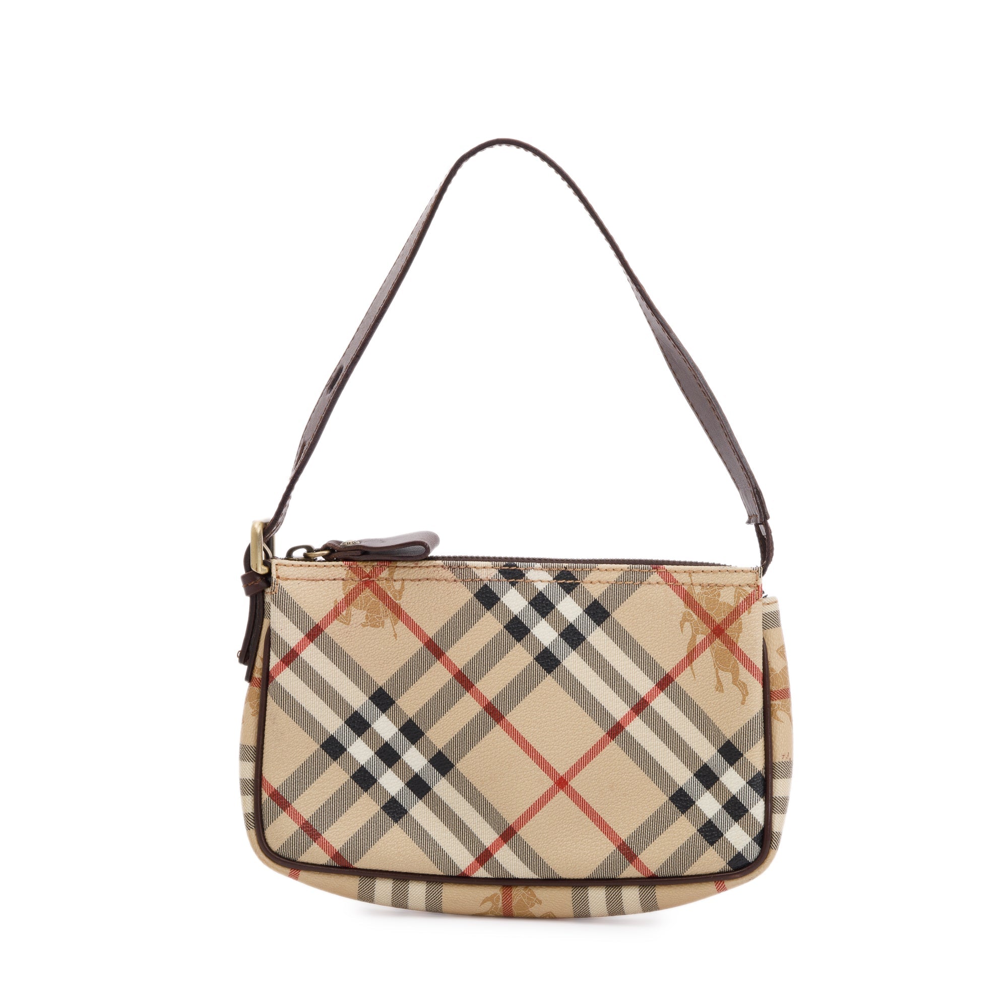 Burberry Haymarket Check Pochette Bag