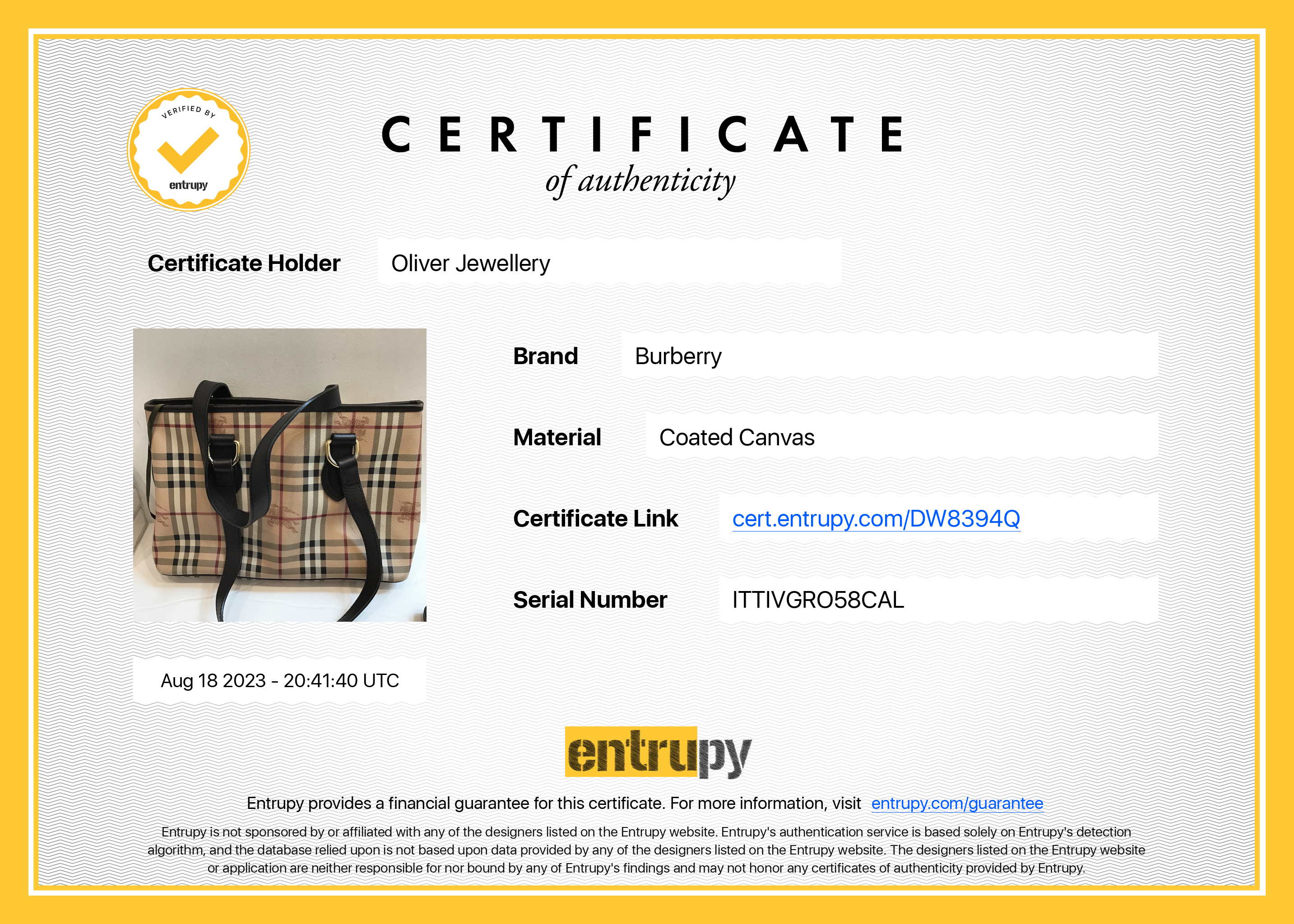 Burberry Haymarket Check Regent Tote