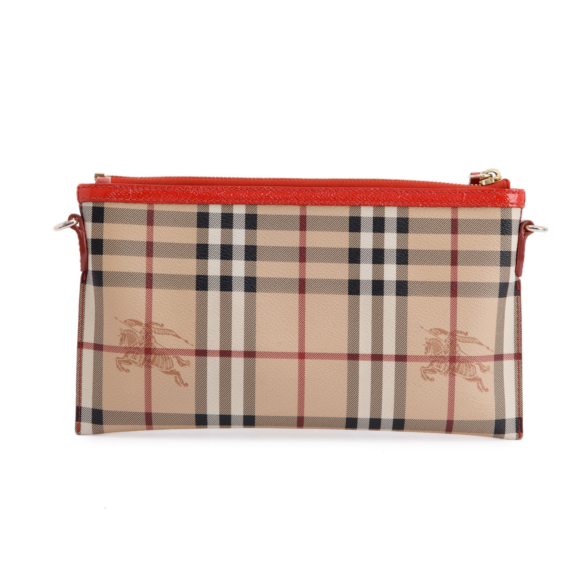 Burberry Haymarket Check Small Peyton Crossbody Bag