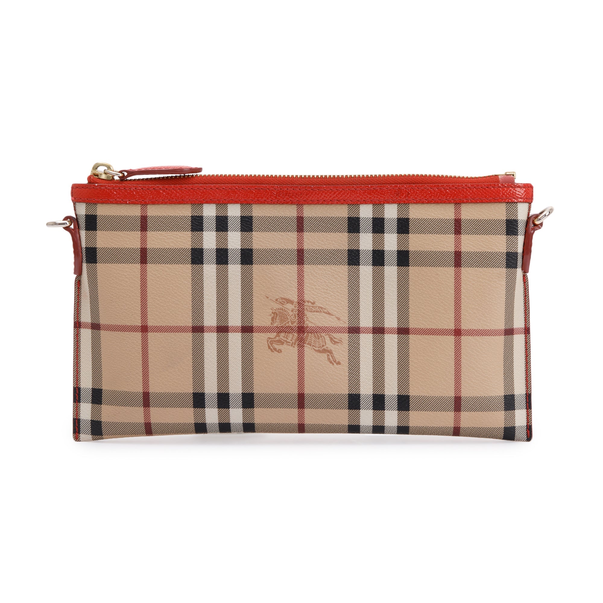 Burberry Haymarket Check Small Peyton Crossbody Bag
