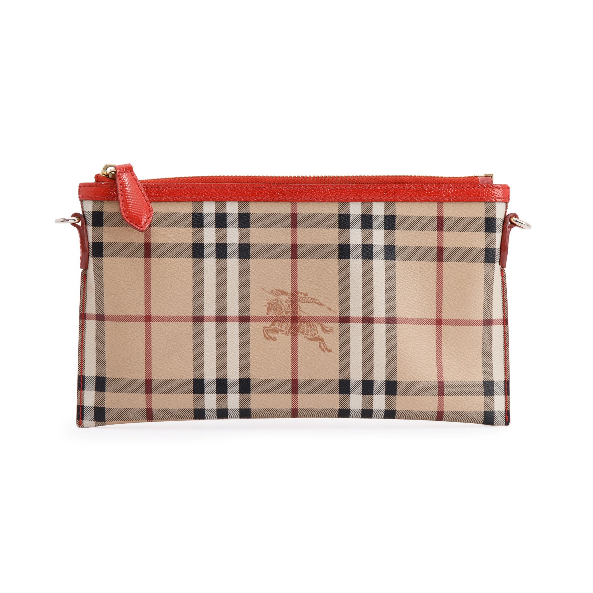 Burberry Haymarket Check Small Peyton Crossbody Bag