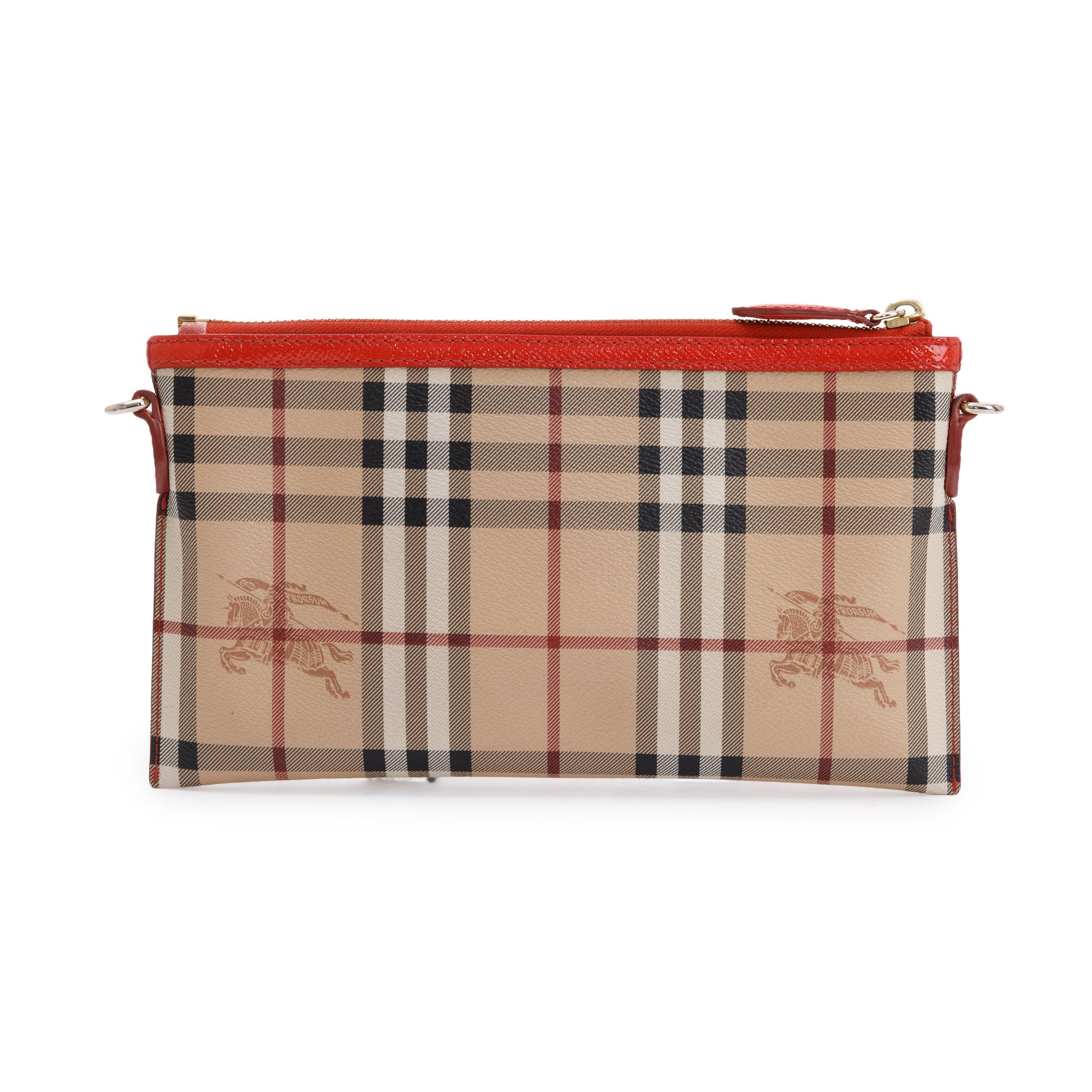 Burberry Haymarket Check Small Peyton Crossbody Bag