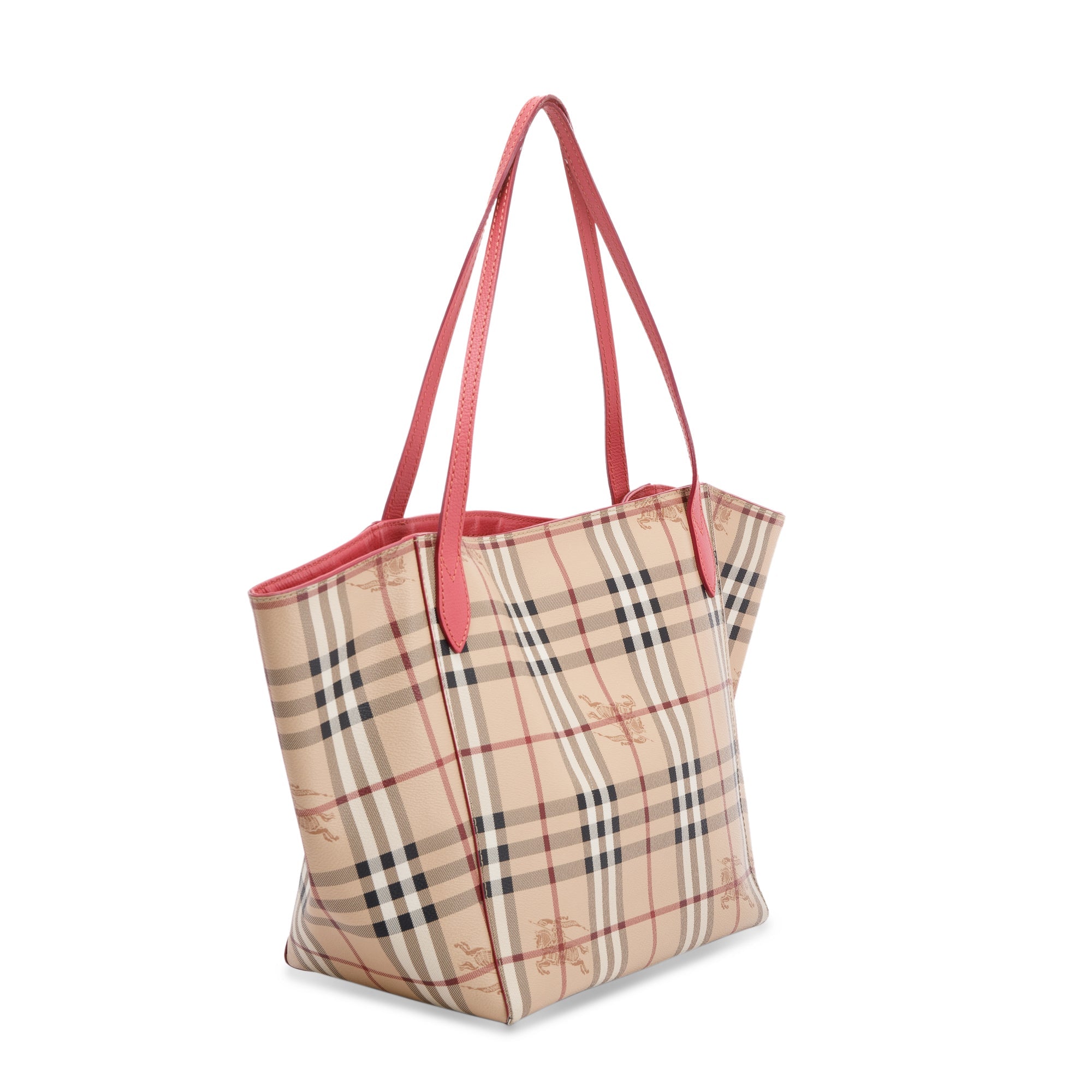 Burberry Haymarket Check Tote Bag
