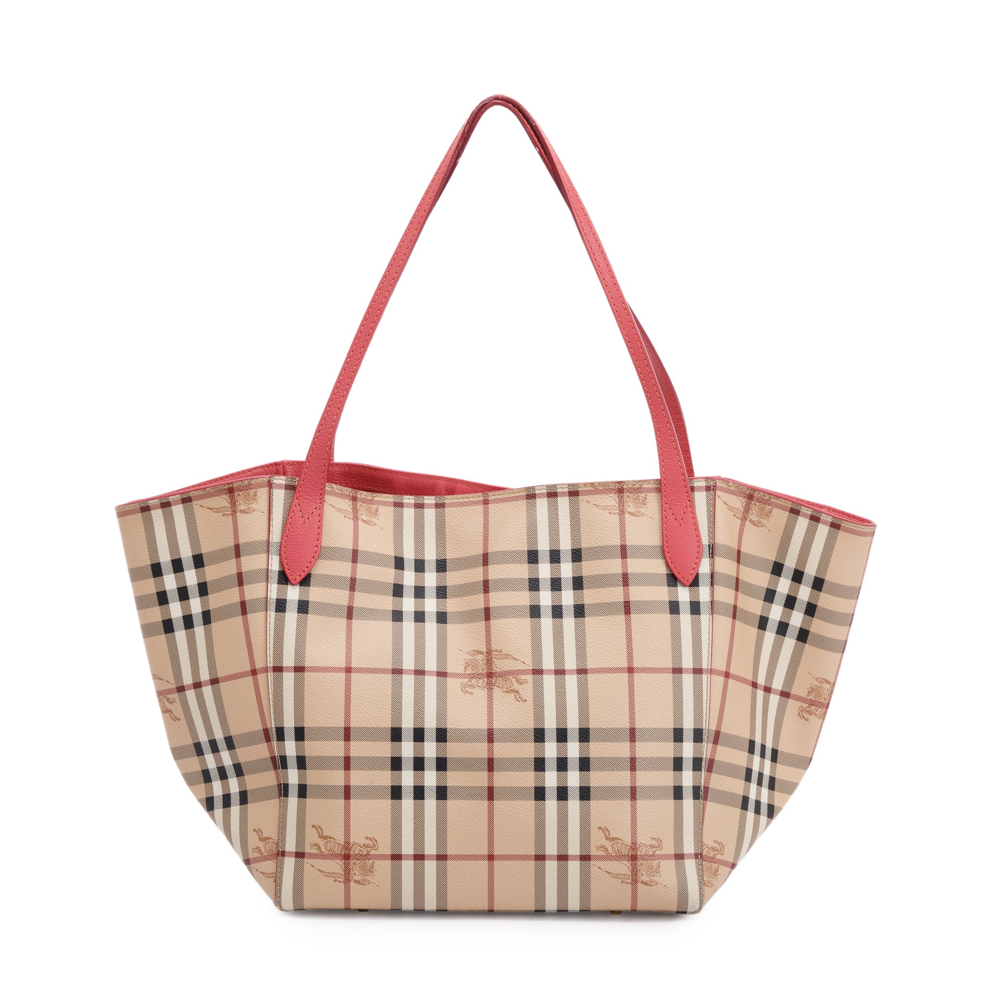 Burberry Haymarket Check Tote Bag