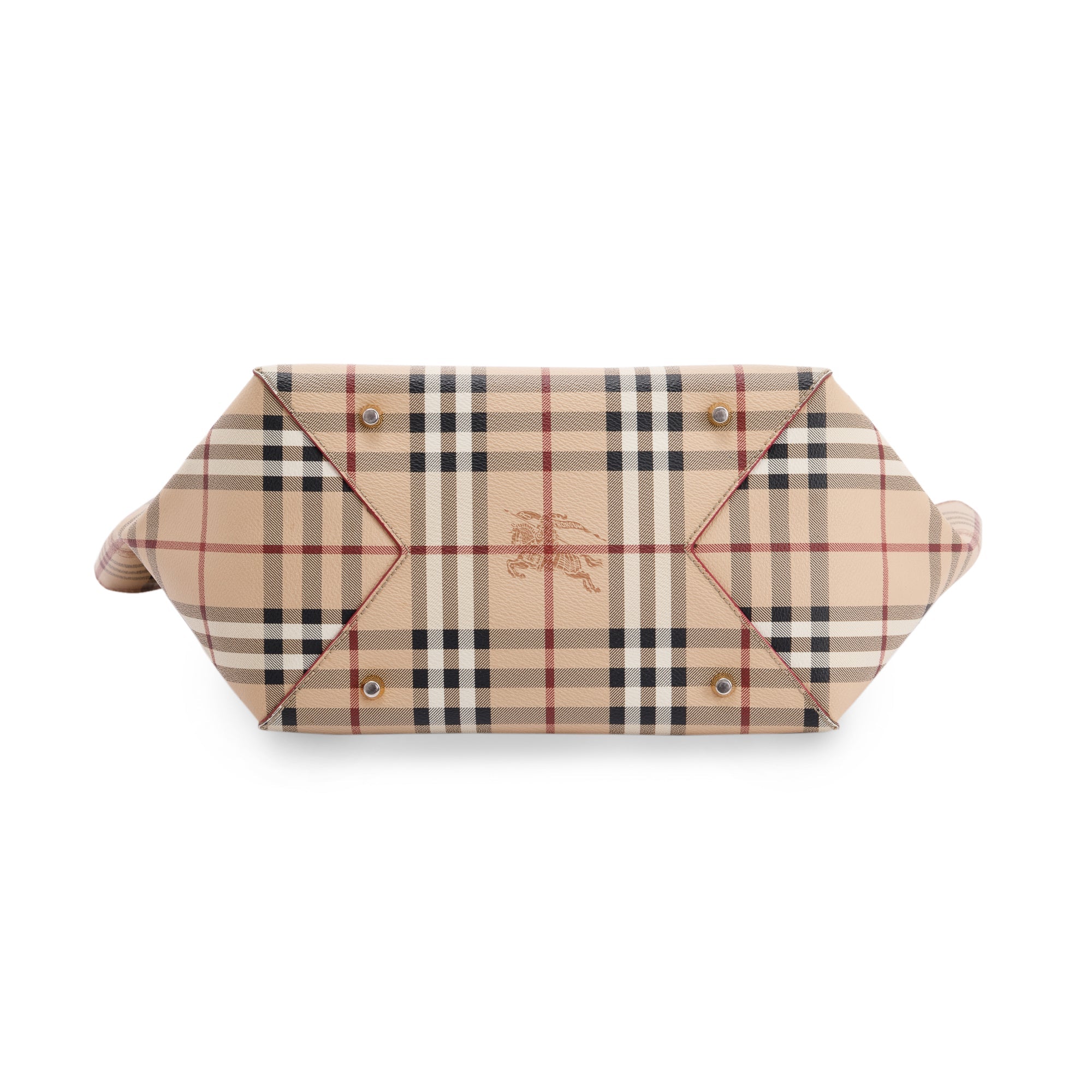 Burberry Haymarket Check Tote Bag