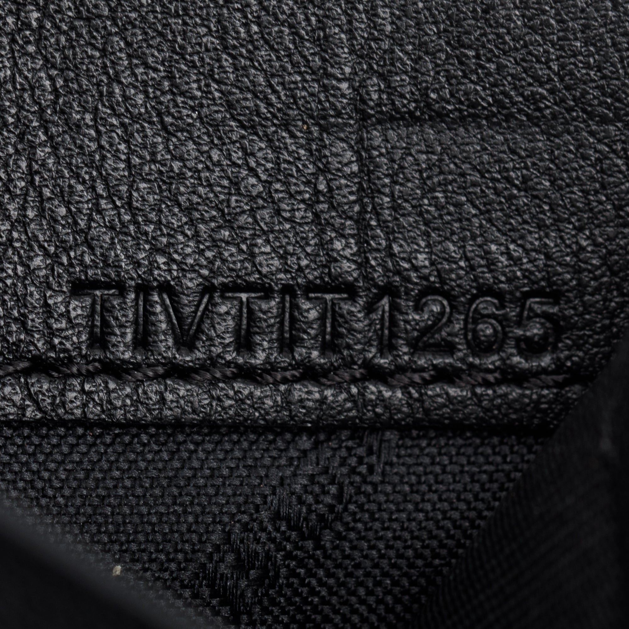 Burberry House Check Black Calfskin Leather Henley Wallet on Chain