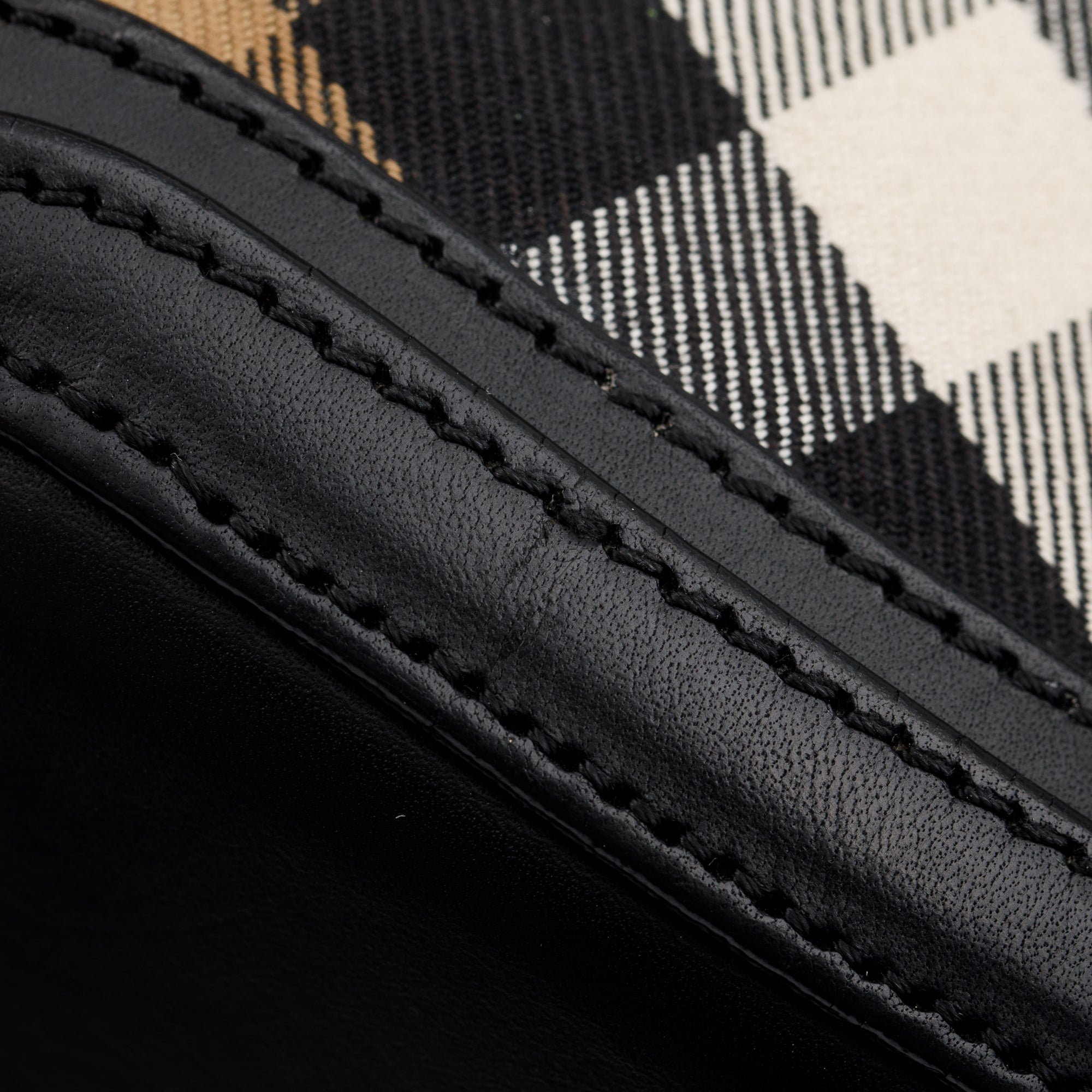 Burberry House Check Bridle Orchard Handle Bag