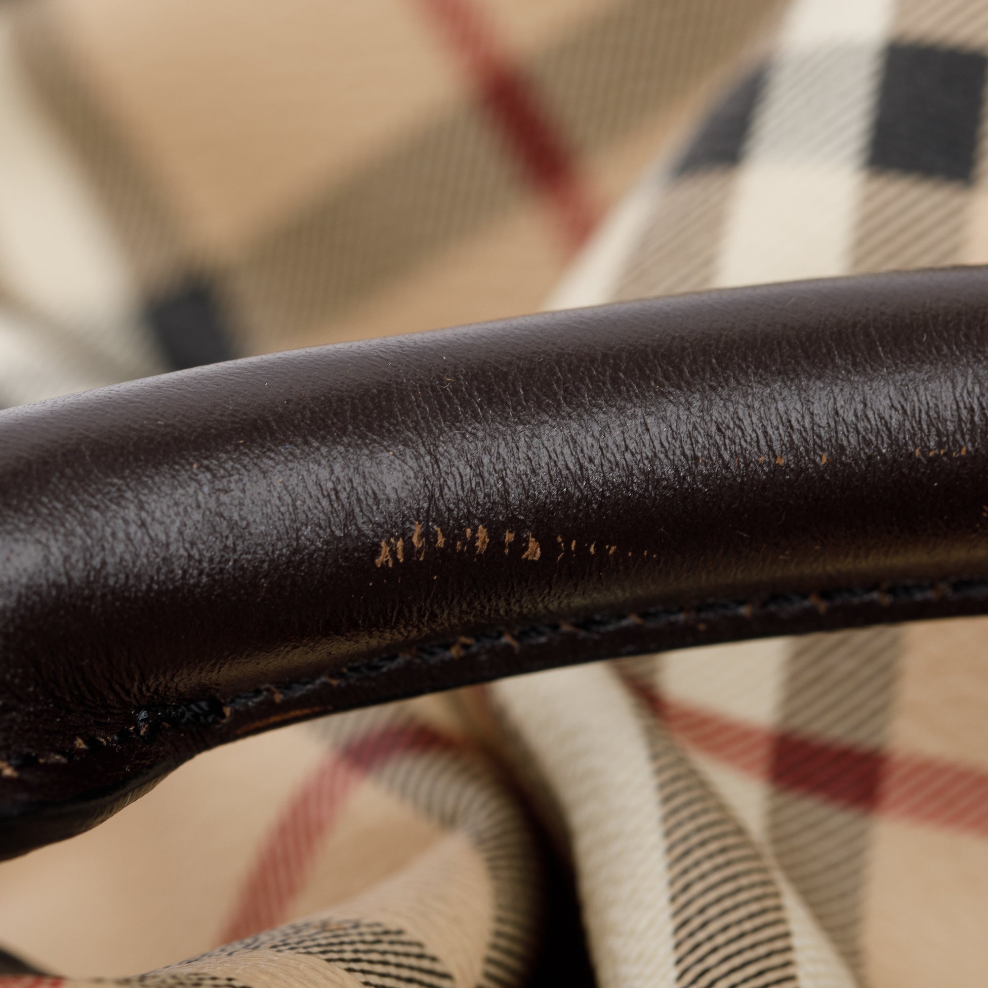 Burberry House Check Canvas Medium Willenmore Hobo Bag w/ Strap