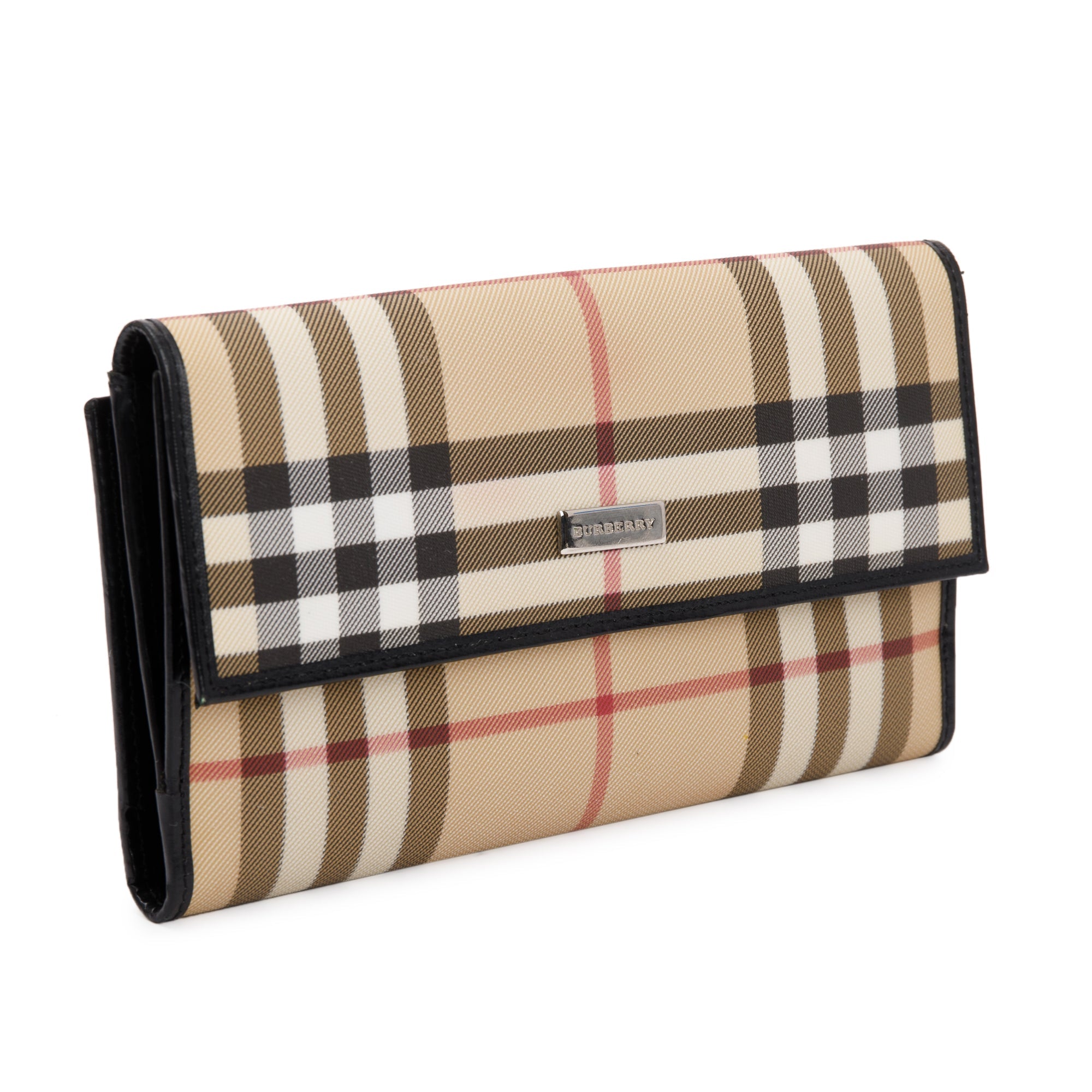 Burberry House Check Continental Wallet