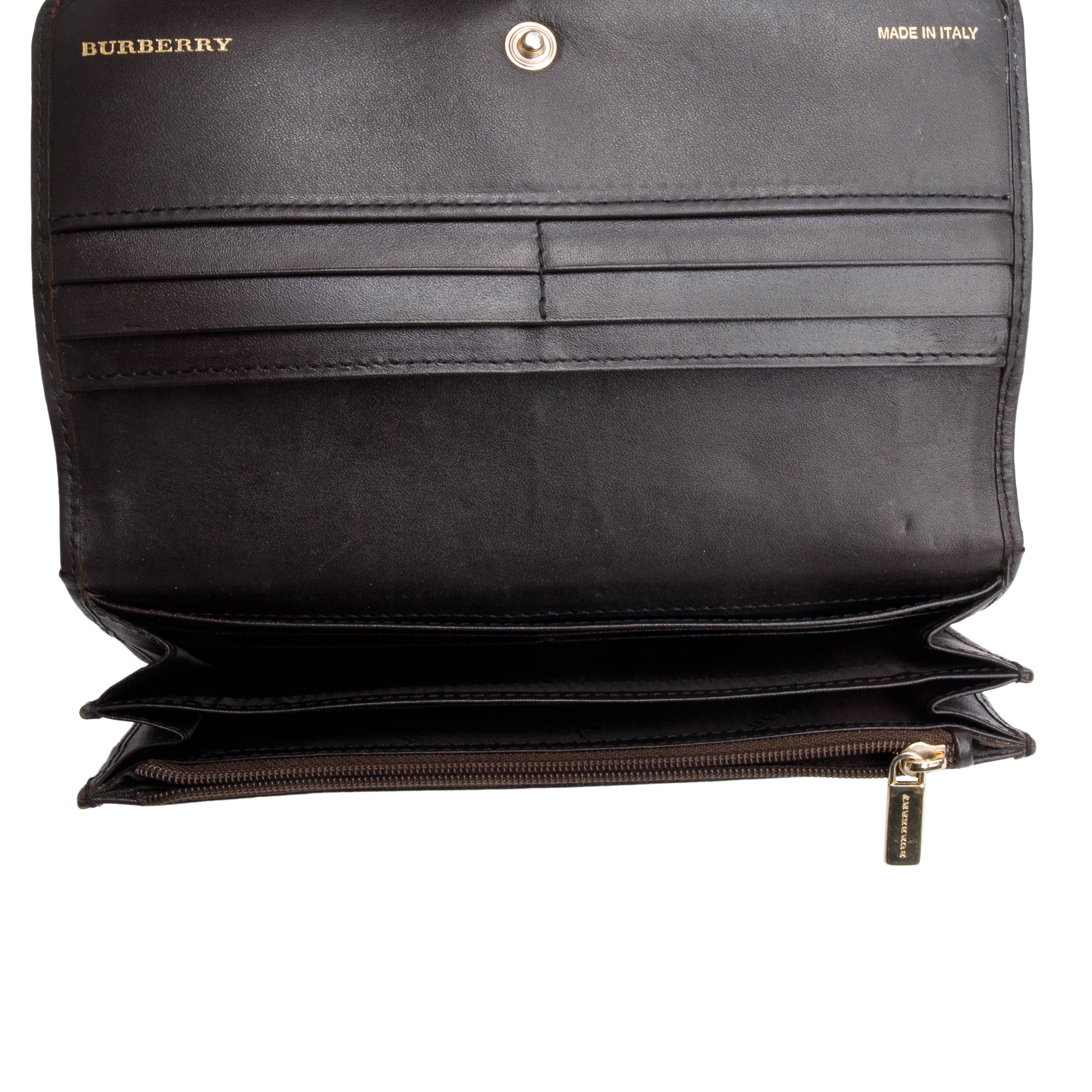 Burberry House Check Continental Wallet