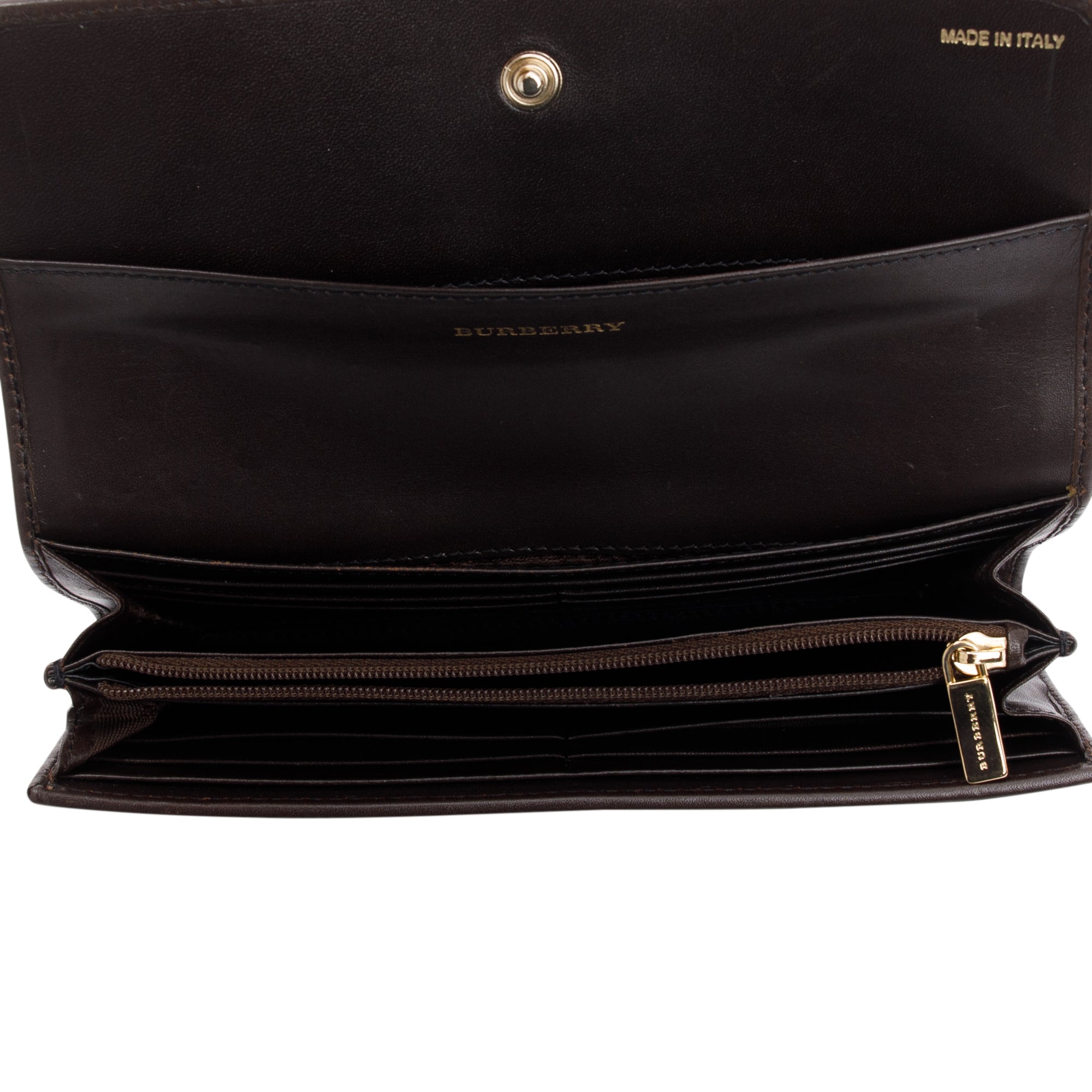 Burberry House Check Continental Wallet w/ Box